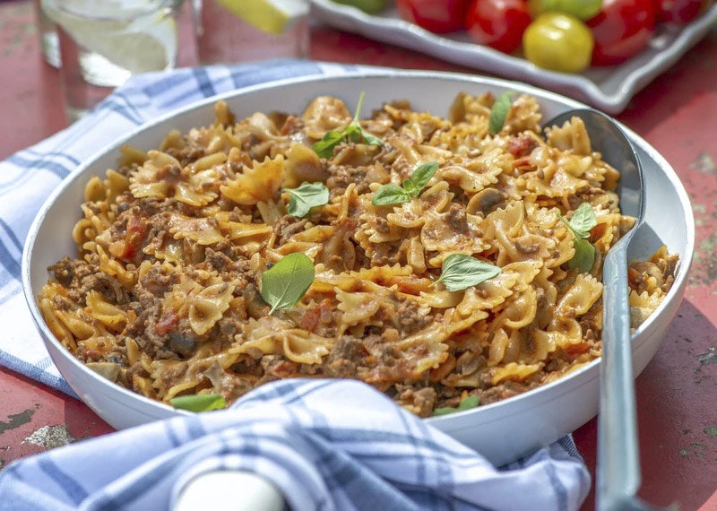 10 snabba middagar med pasta