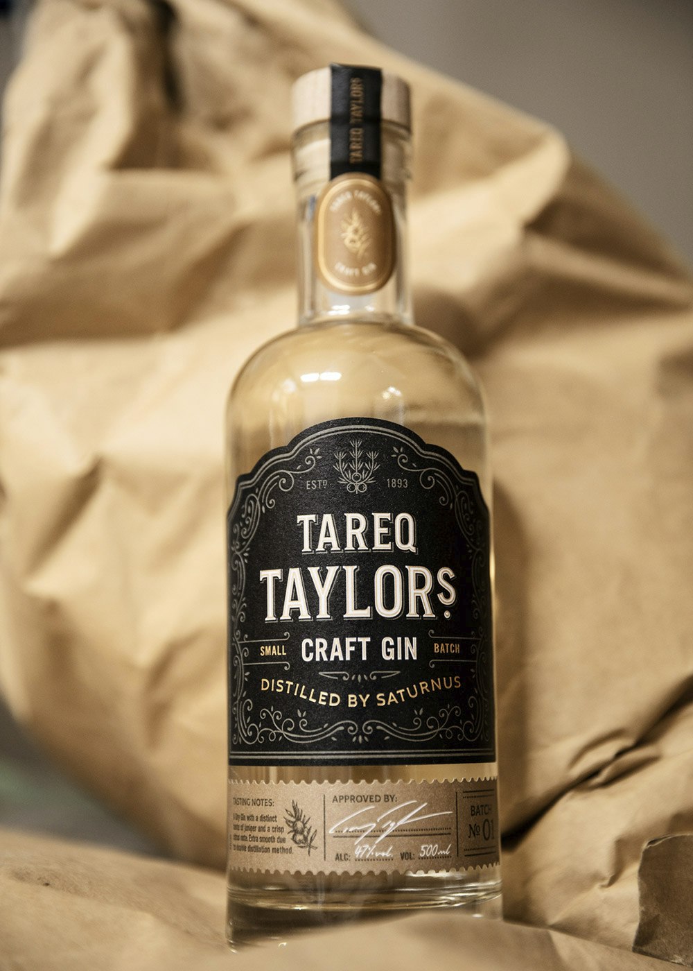 Tareq Taylor har lanserat en egen gin