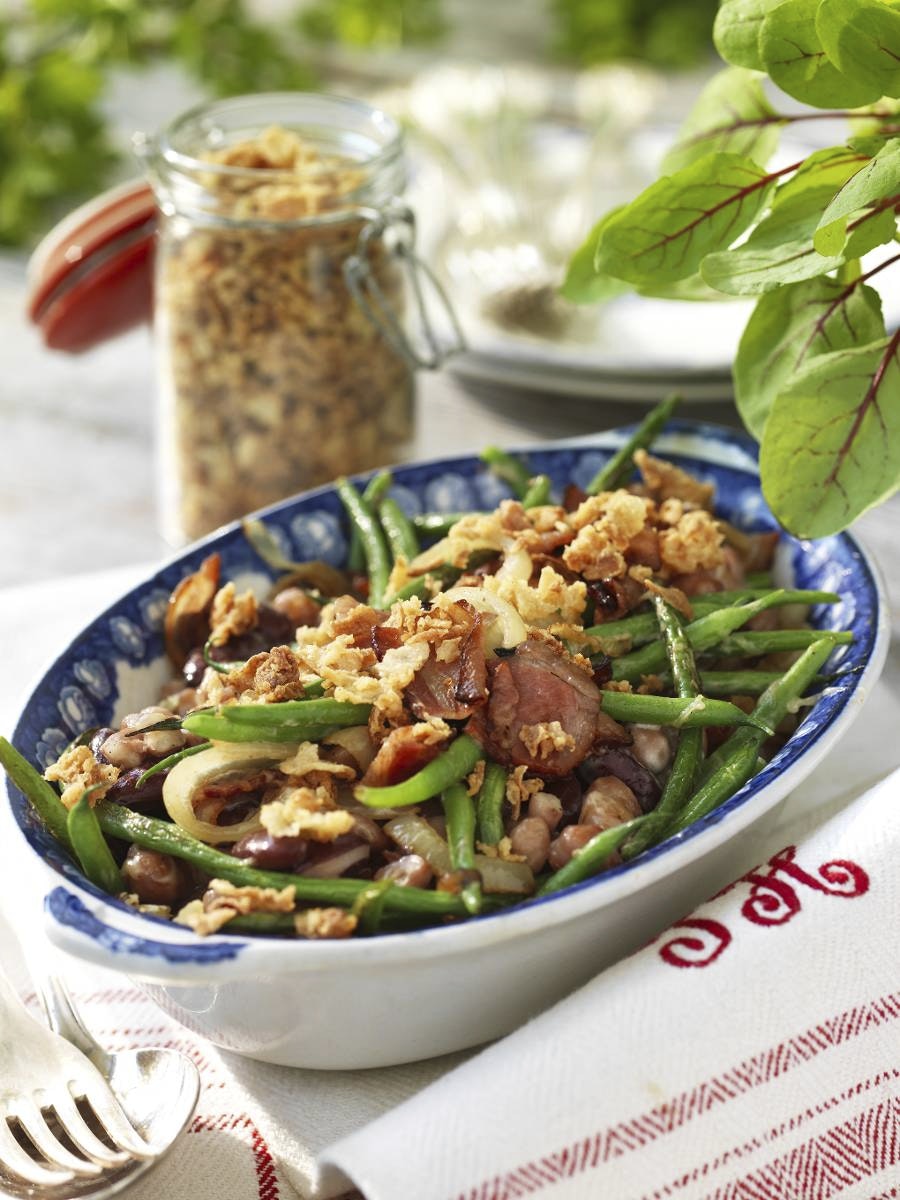 Baconsallad för hungriga