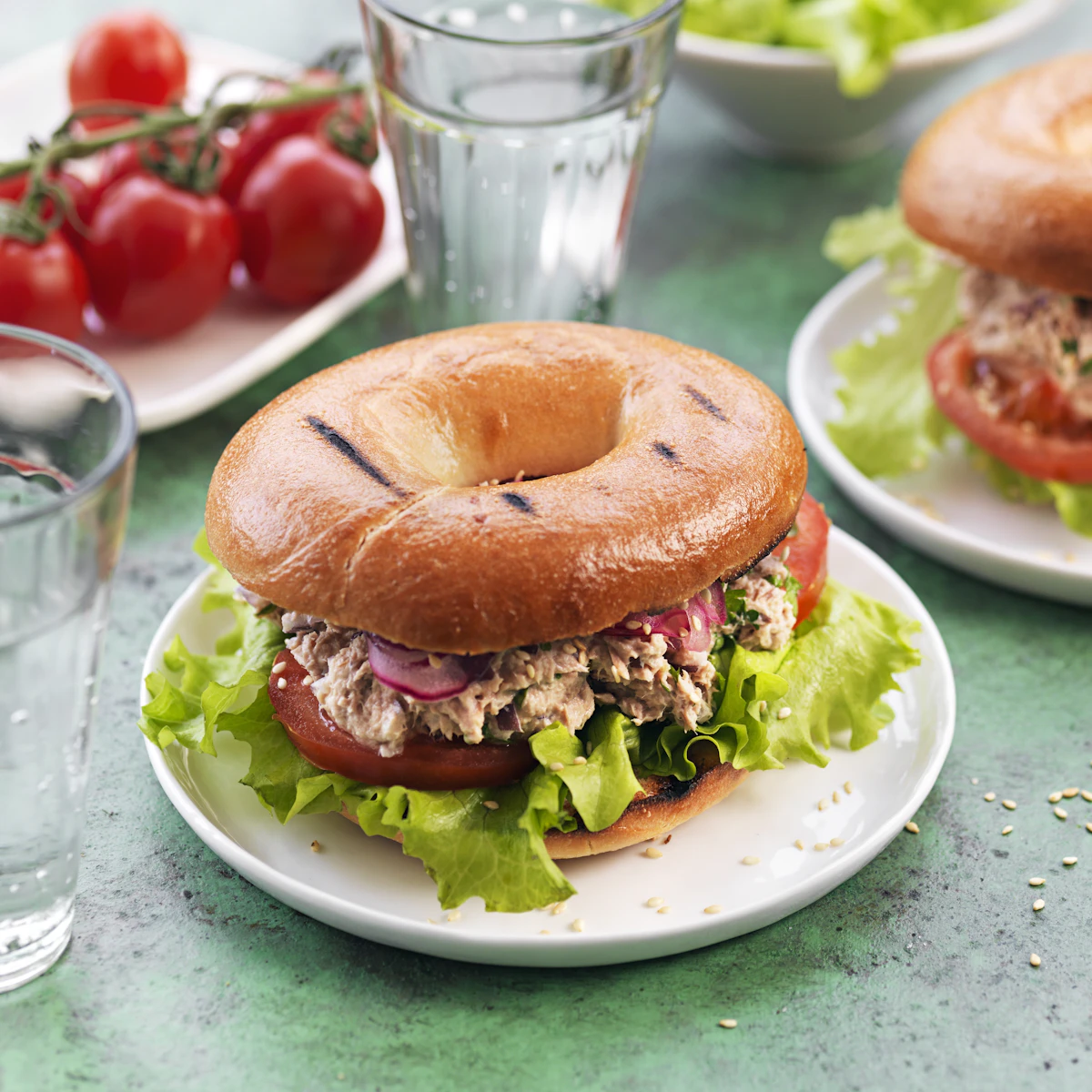 Bagels Med Kr mig Tonfiskr ra bagels-med-kr-mig-tonfiskr-ra