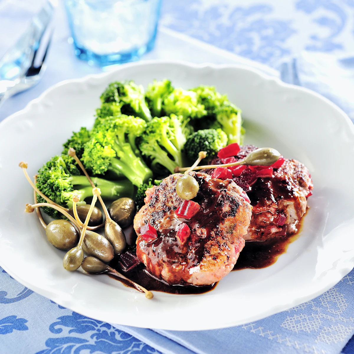 Biff Lindström med broccoli
