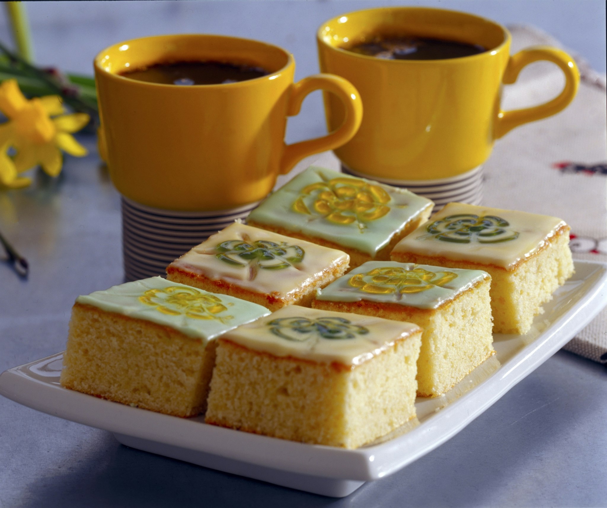 Blommiga mazarinrutor