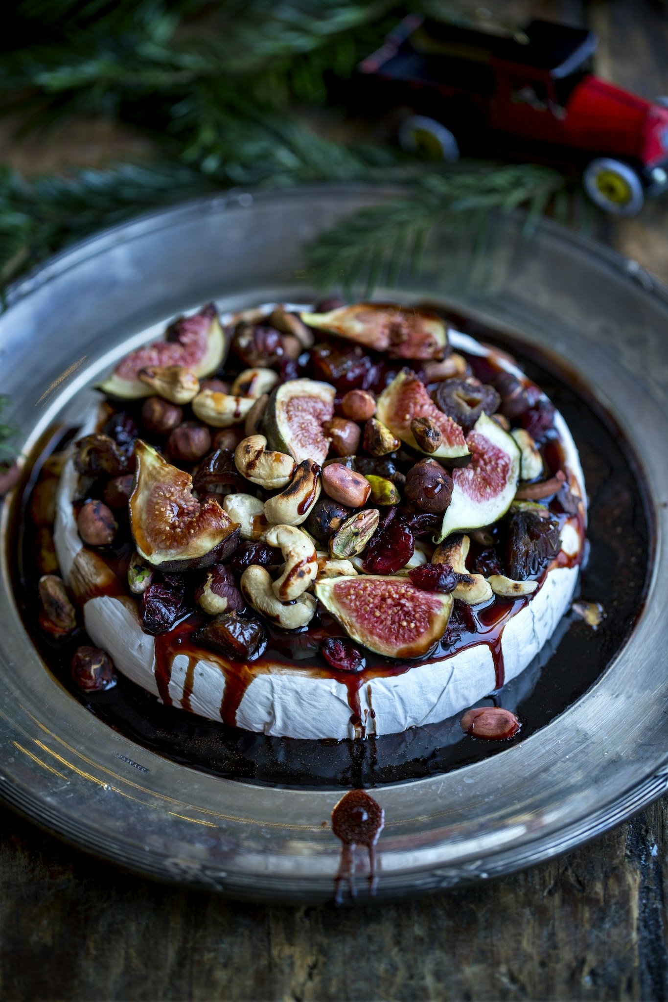 Brietårta med topping