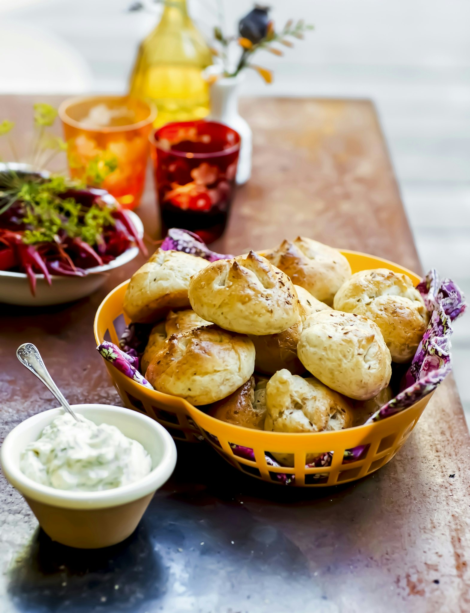 Brytbröd med kummin och anis