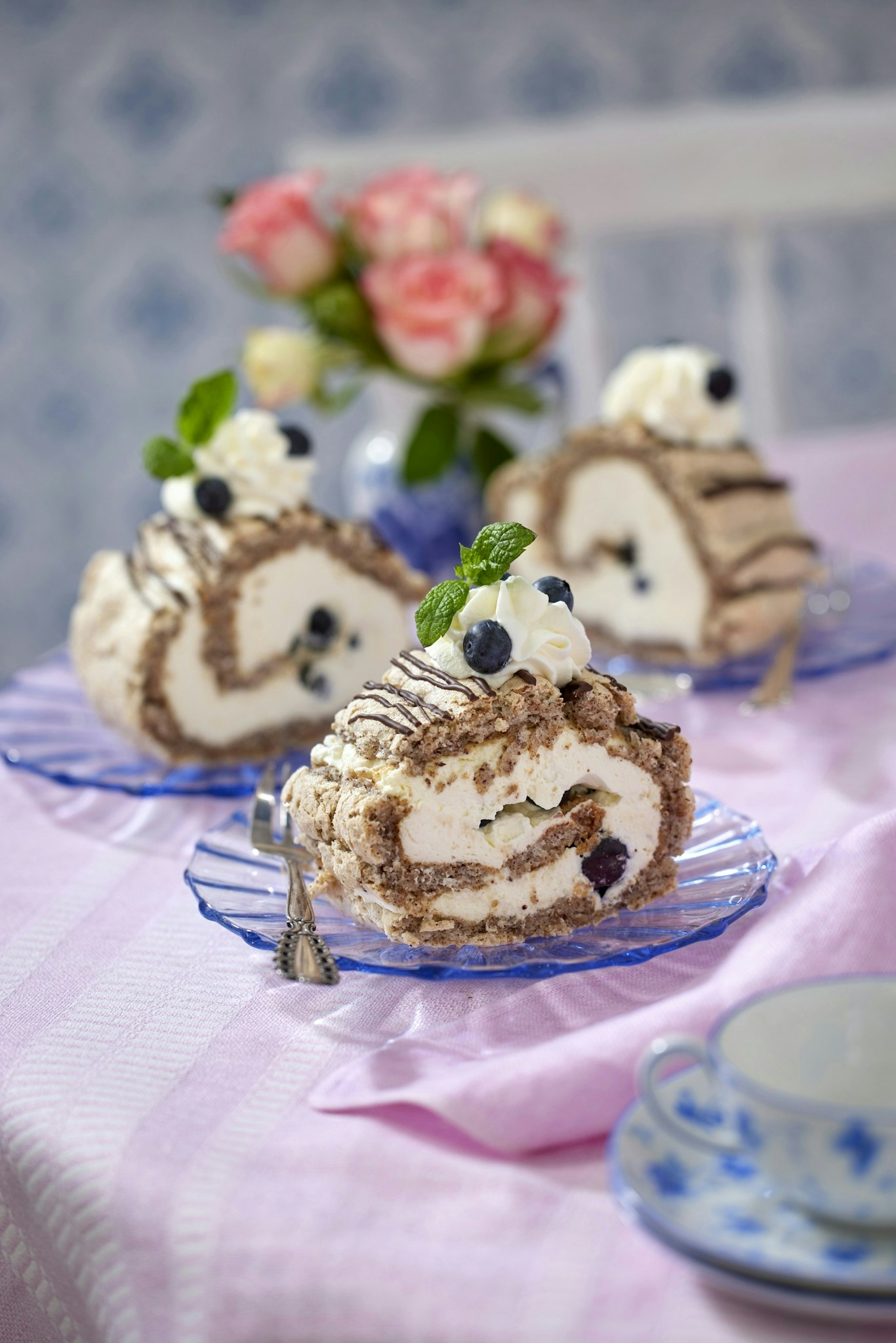 Budapestbakelser med blåbär