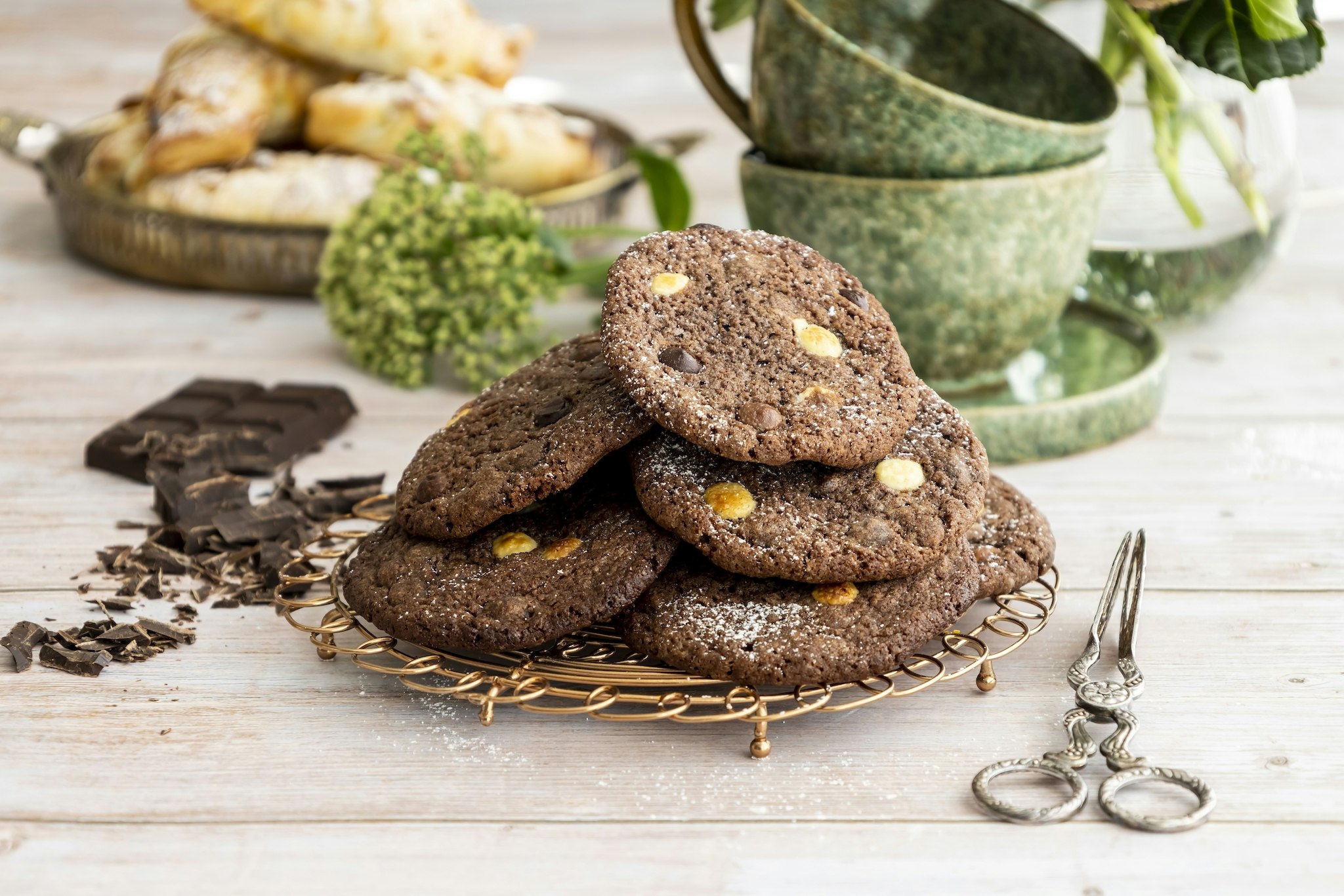Chocolate chip cookies de luxe