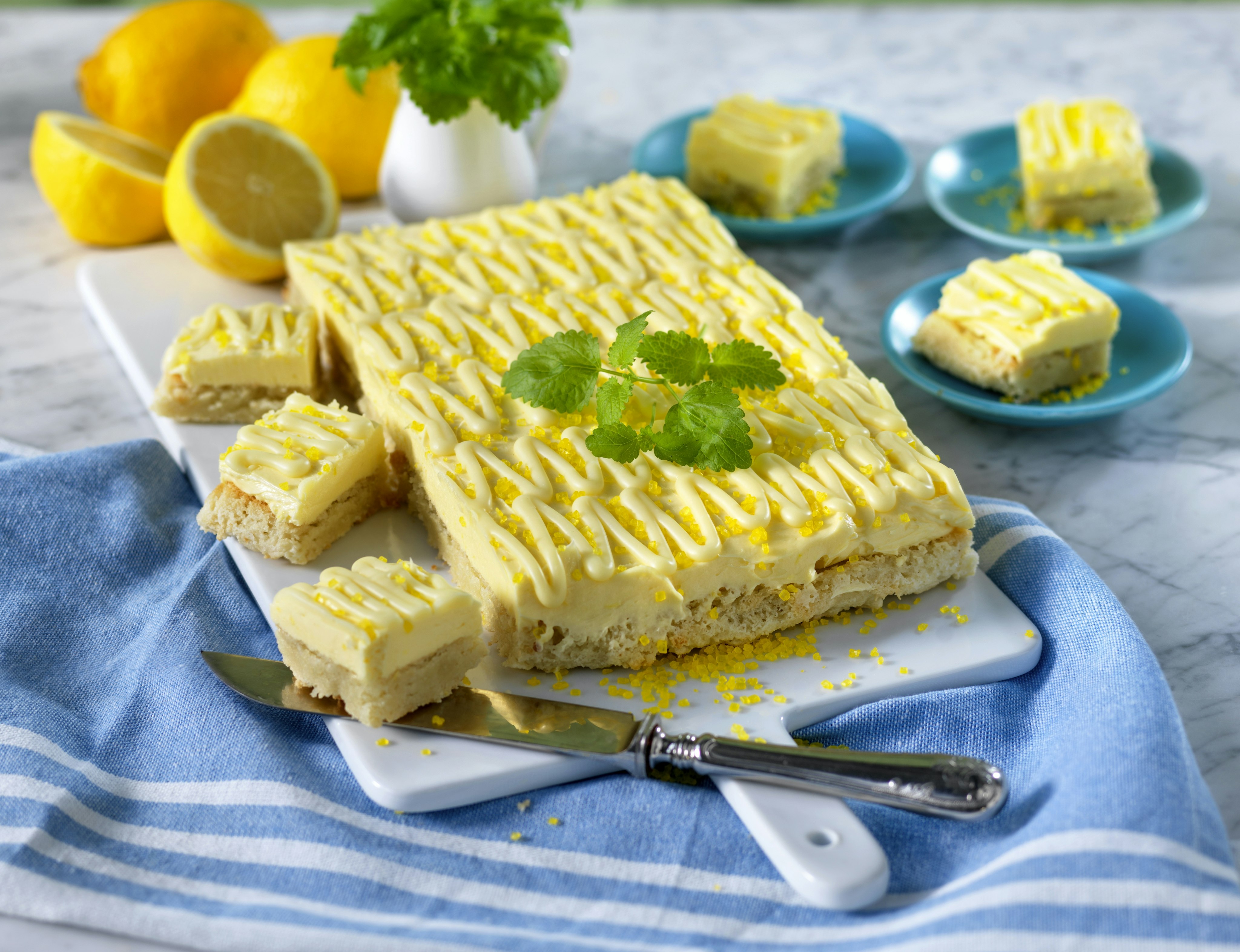Citronbiskvier i långpanna