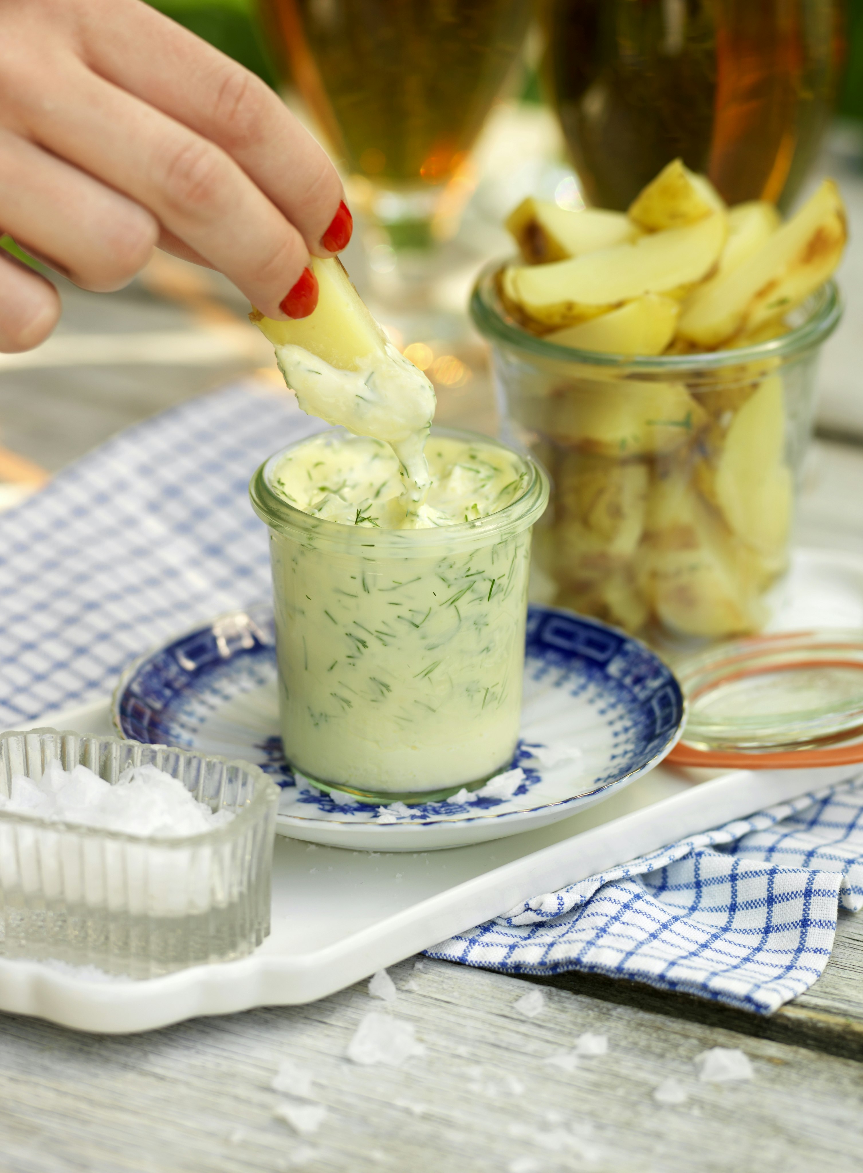 Dillmajonnäs med pepparrot