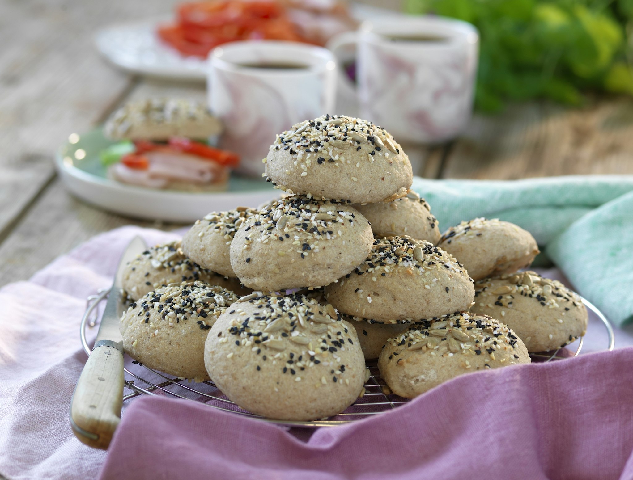 Enkla Glutenfria Frallor Med Bovetemjöl