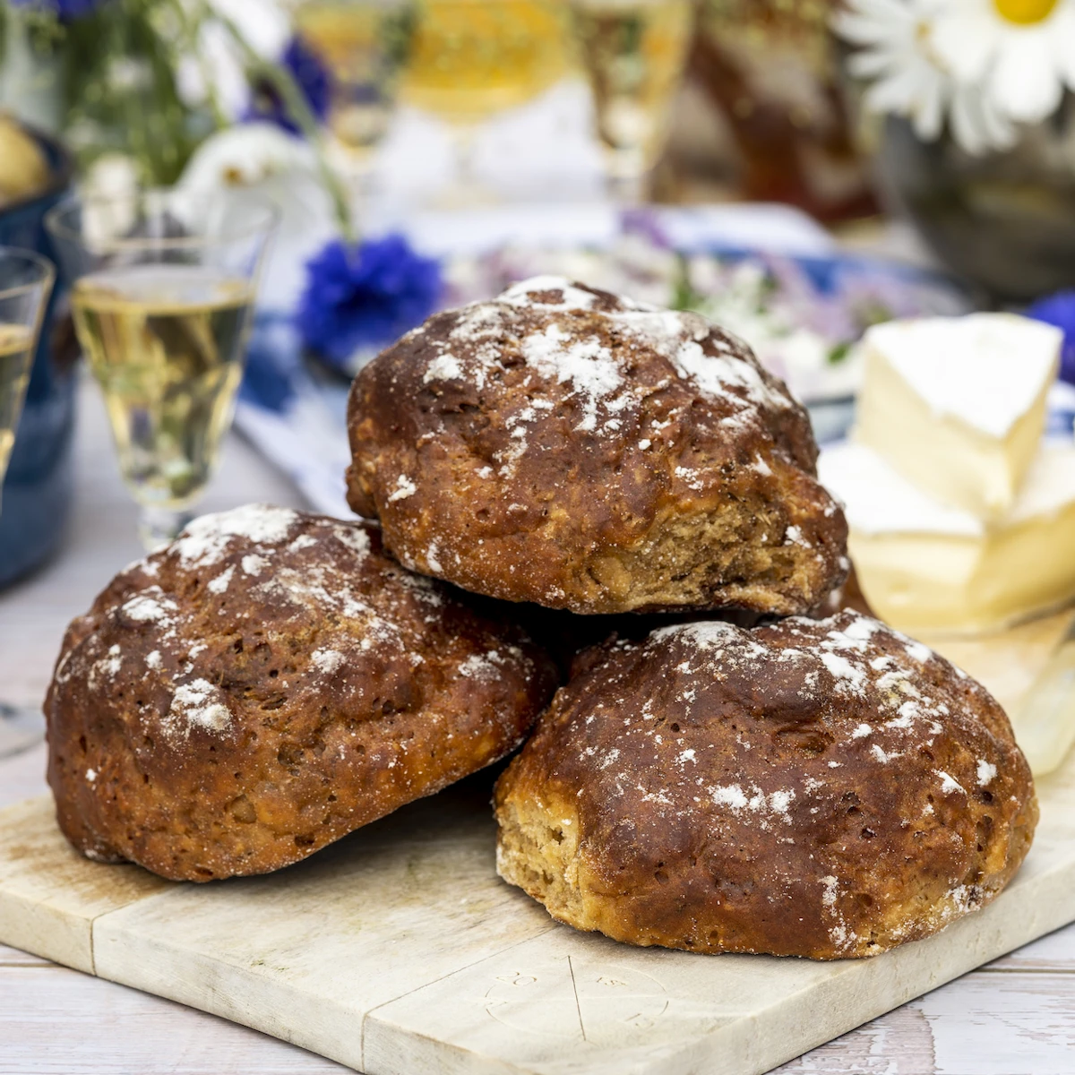 Rör ihop-frallor med brödkryddor