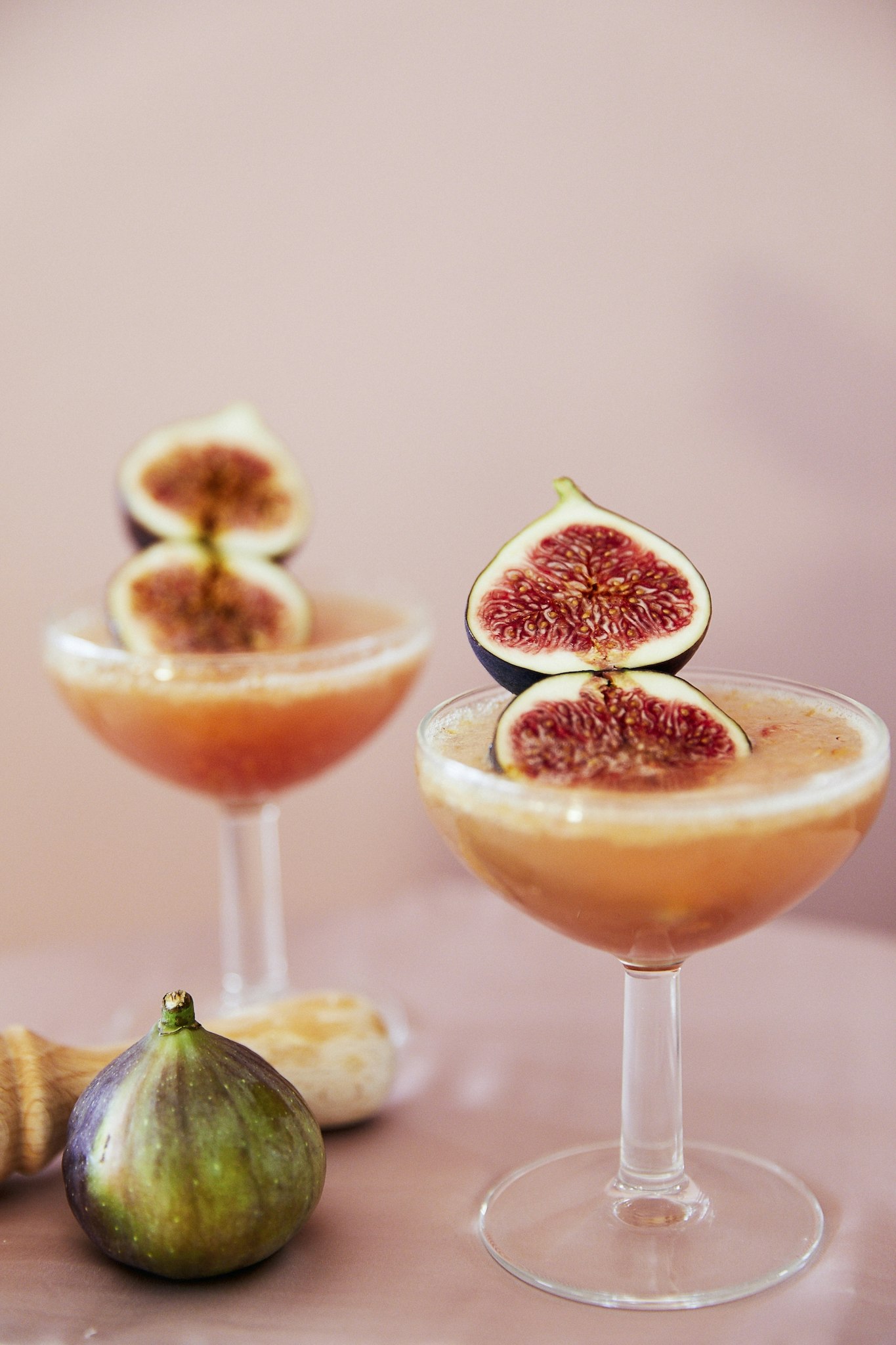 Fikoncocktail med timjan