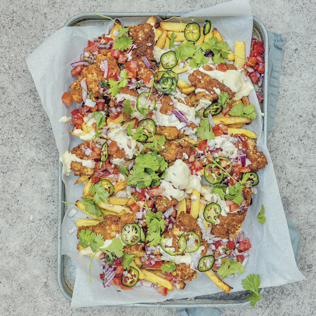 Funky fish & chips