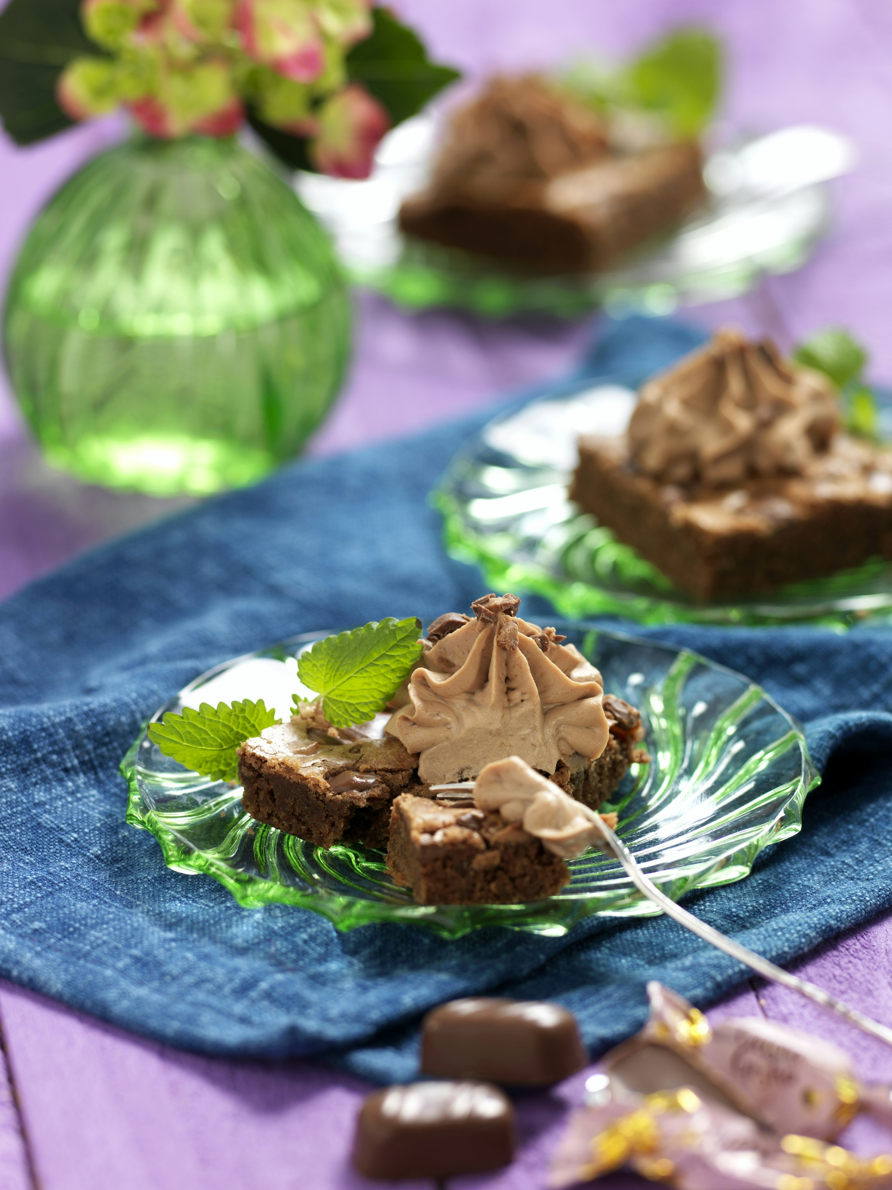 Geishabrownies i långpanna