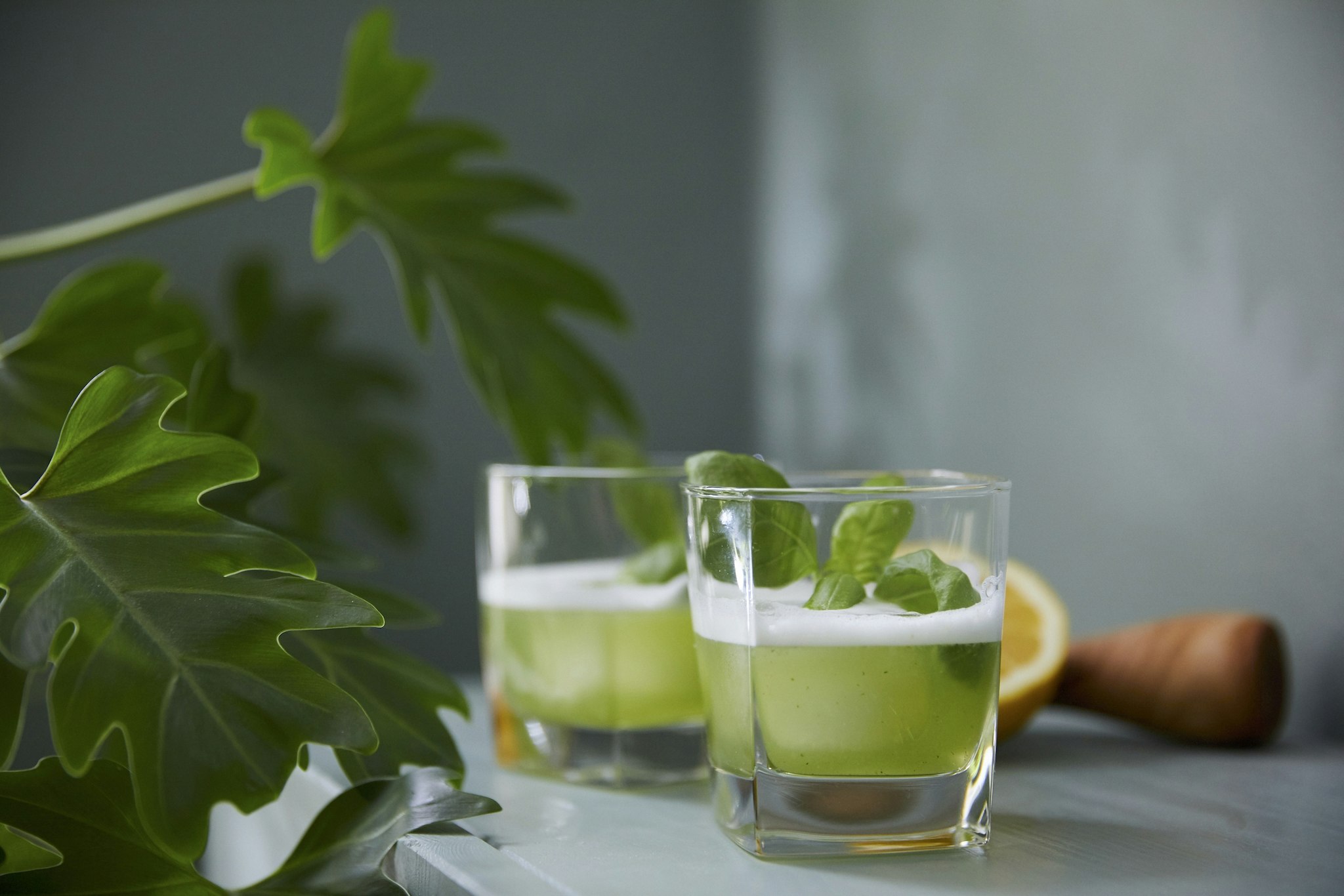 Gin Basil Smash