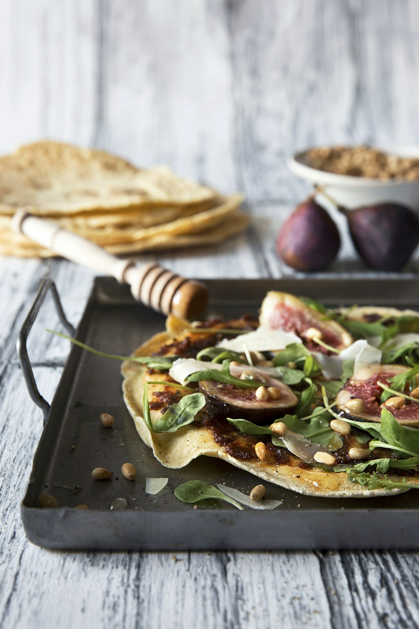 Glutenfri pizza med tortillabröd