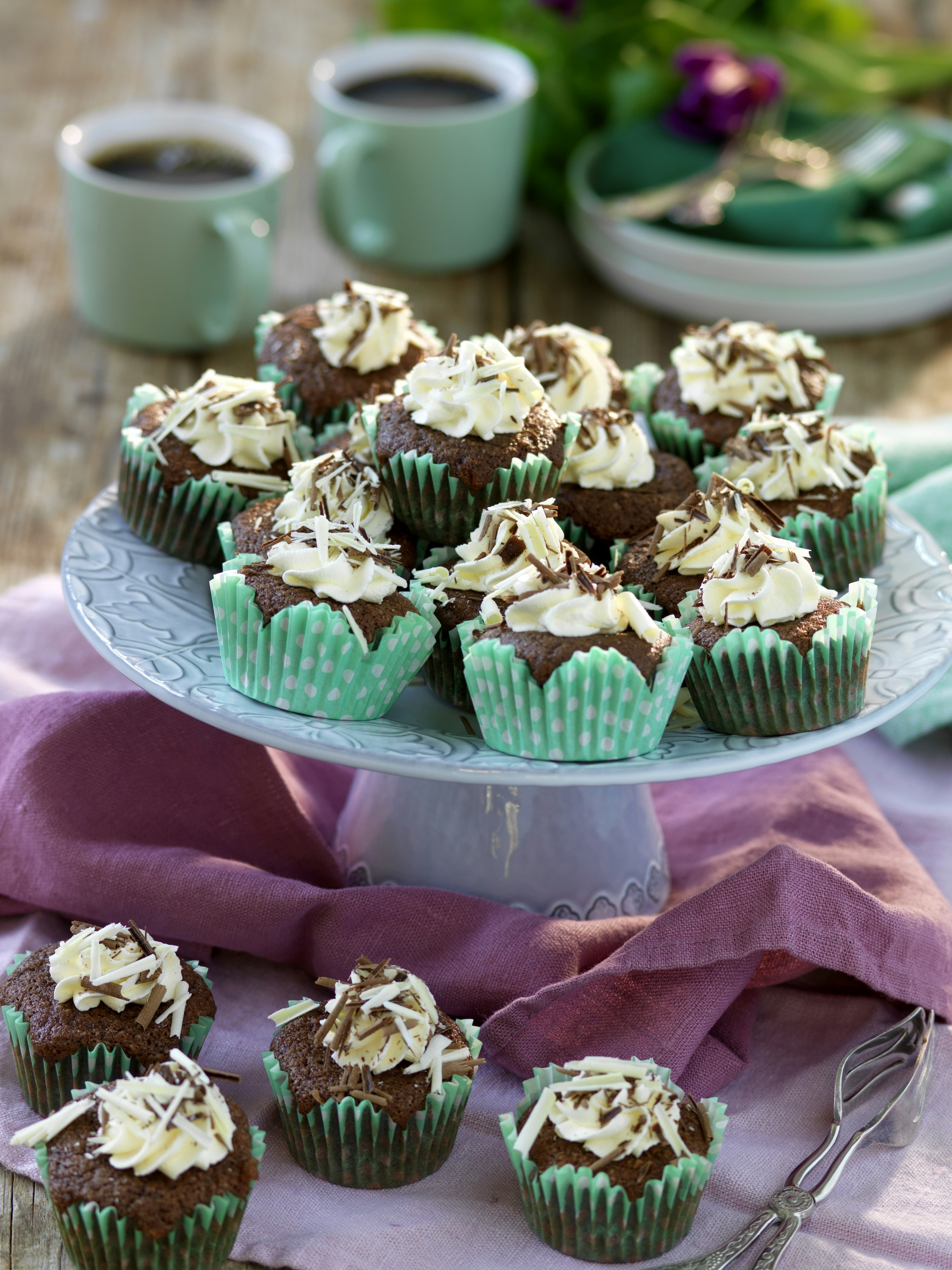 Glutenfria chokladmuffins