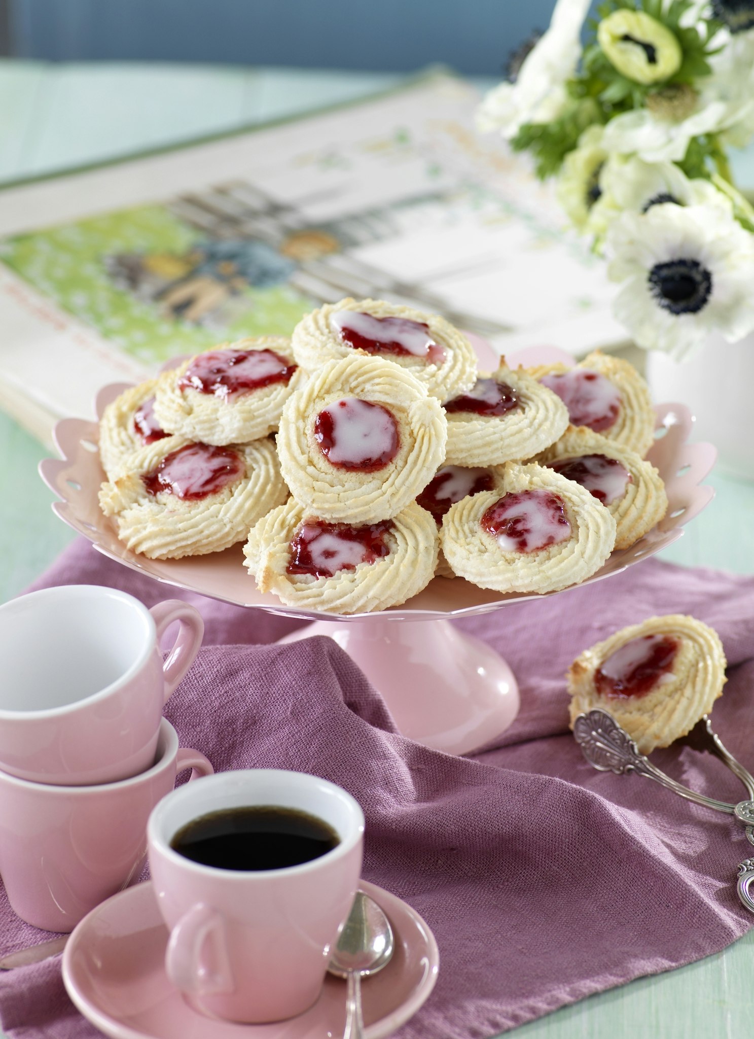 Glutenfria hallonspeglar