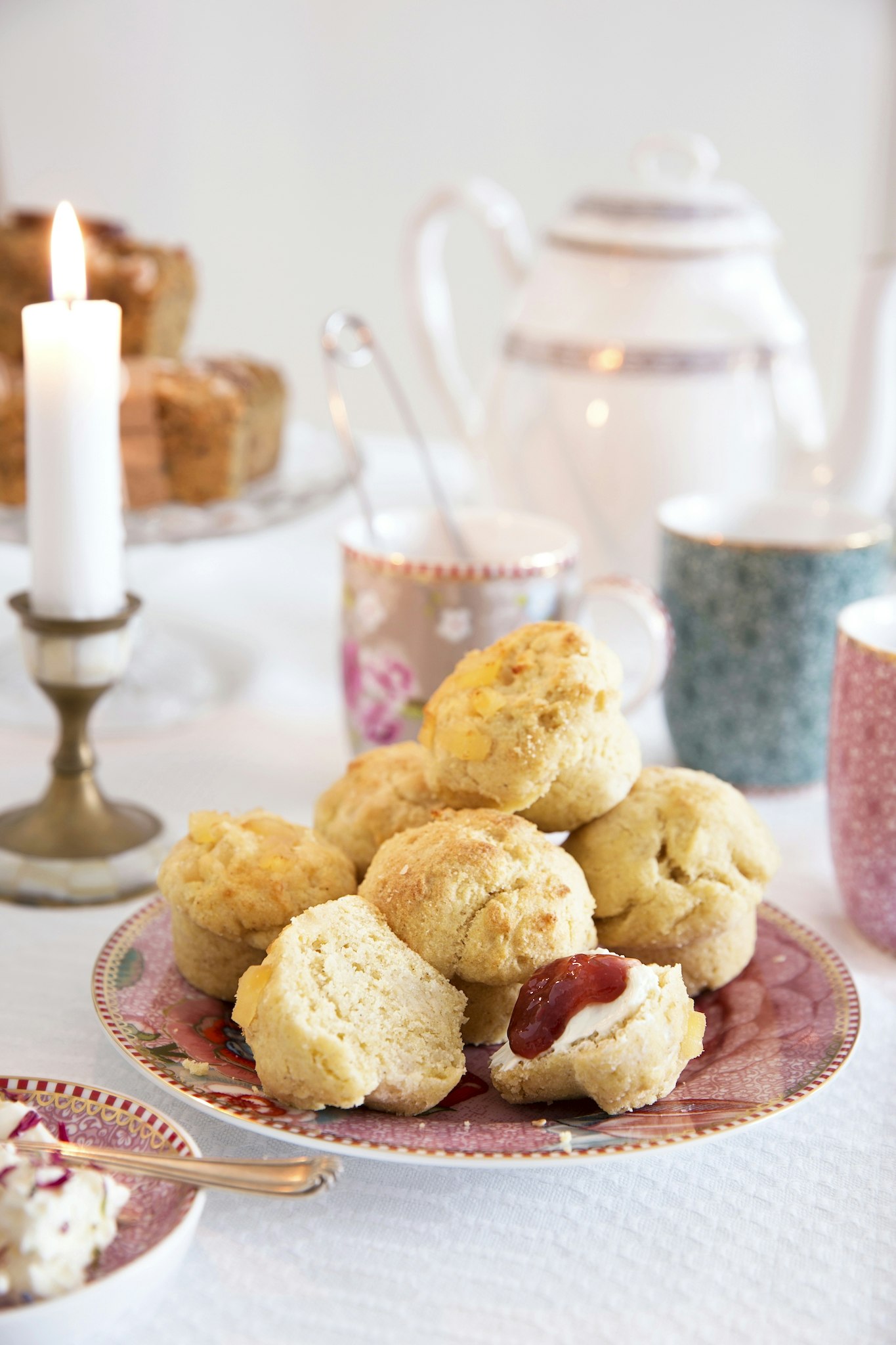 Glutenfria ingefärsscones
