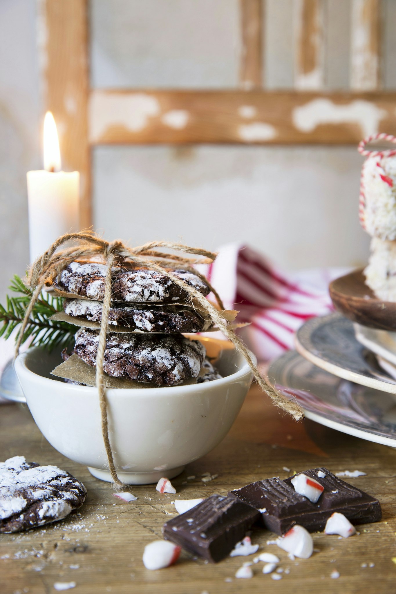 Glutenfria polkafudgekakor