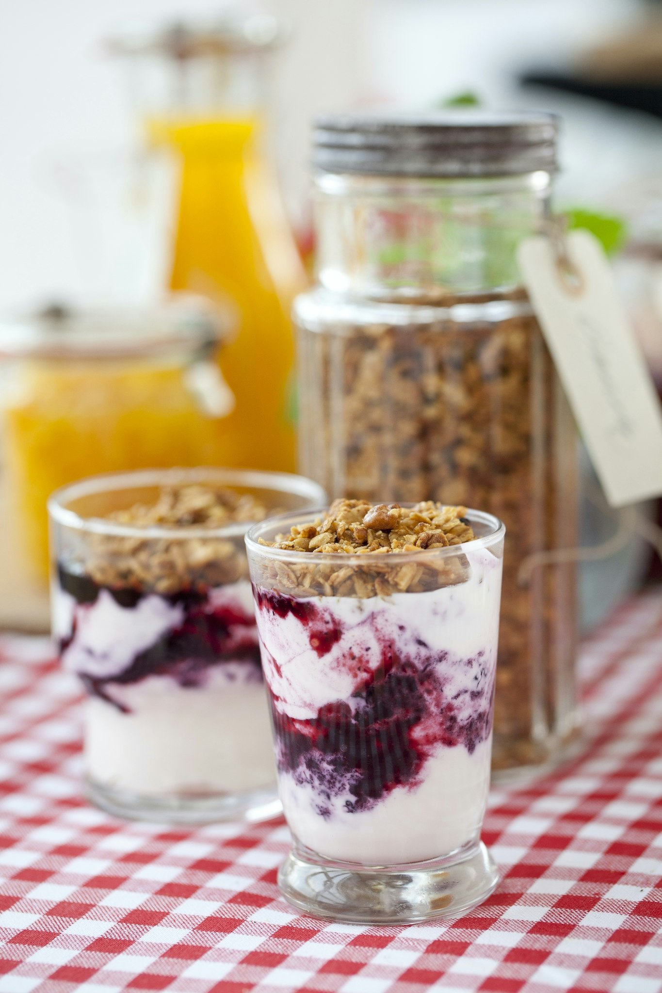 Granola med nötter och mandel