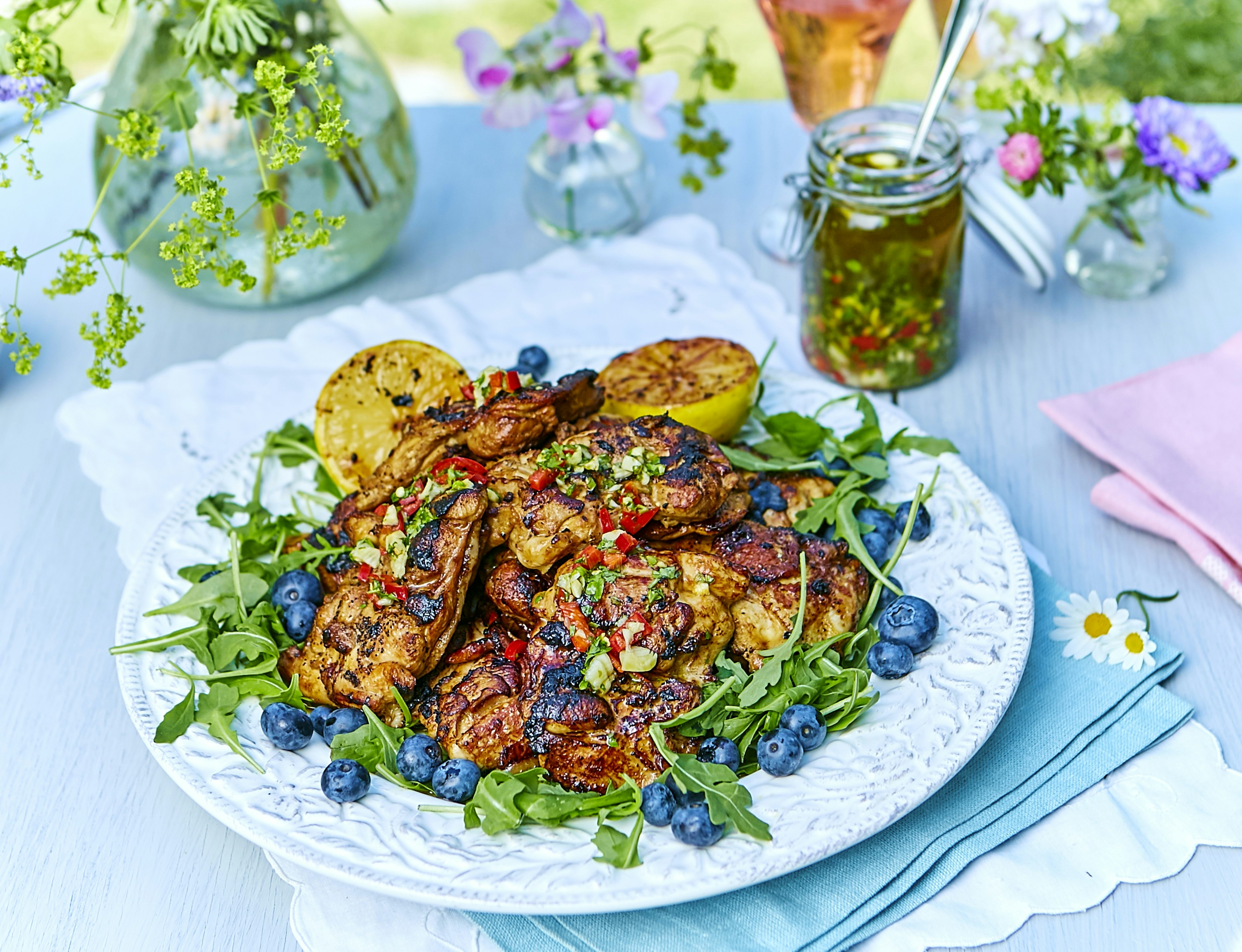 Grillad kyckling med chimichurri