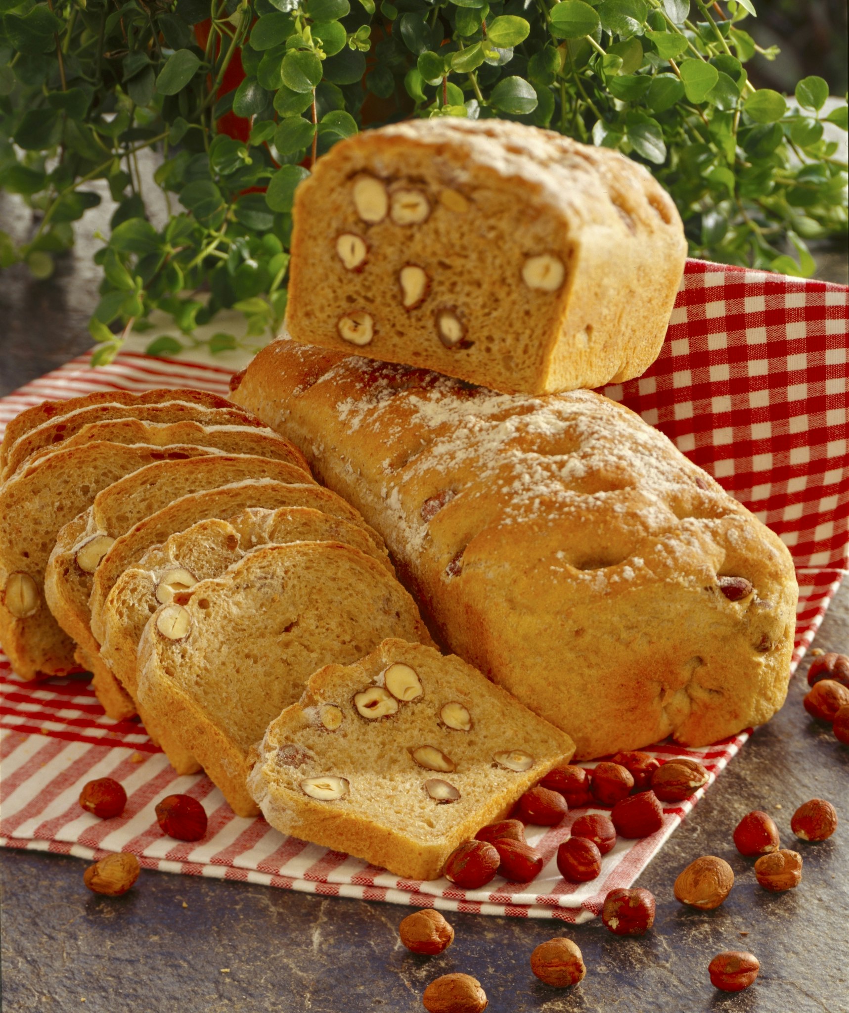 Grovt och saftigt hasselnötsbröd