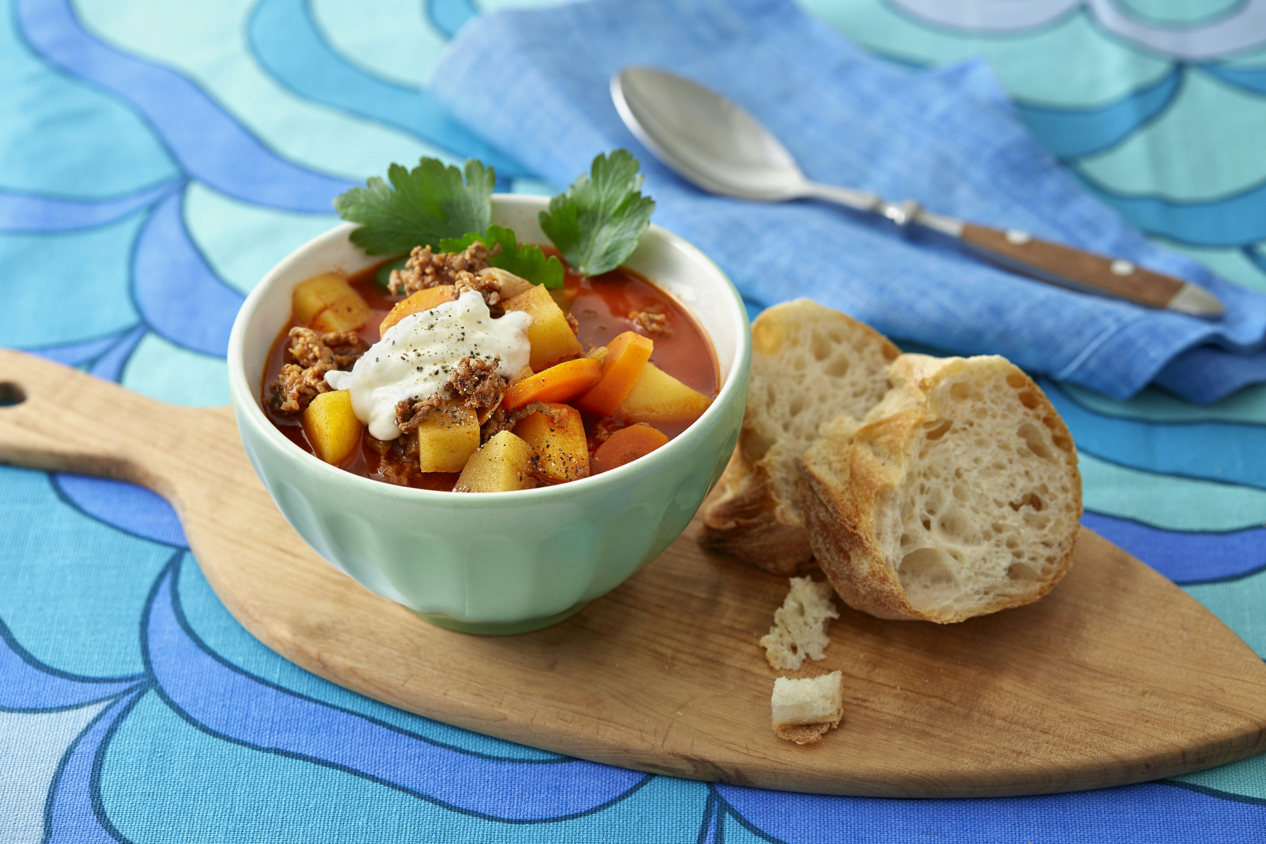 Gulaschsoppa med quorn