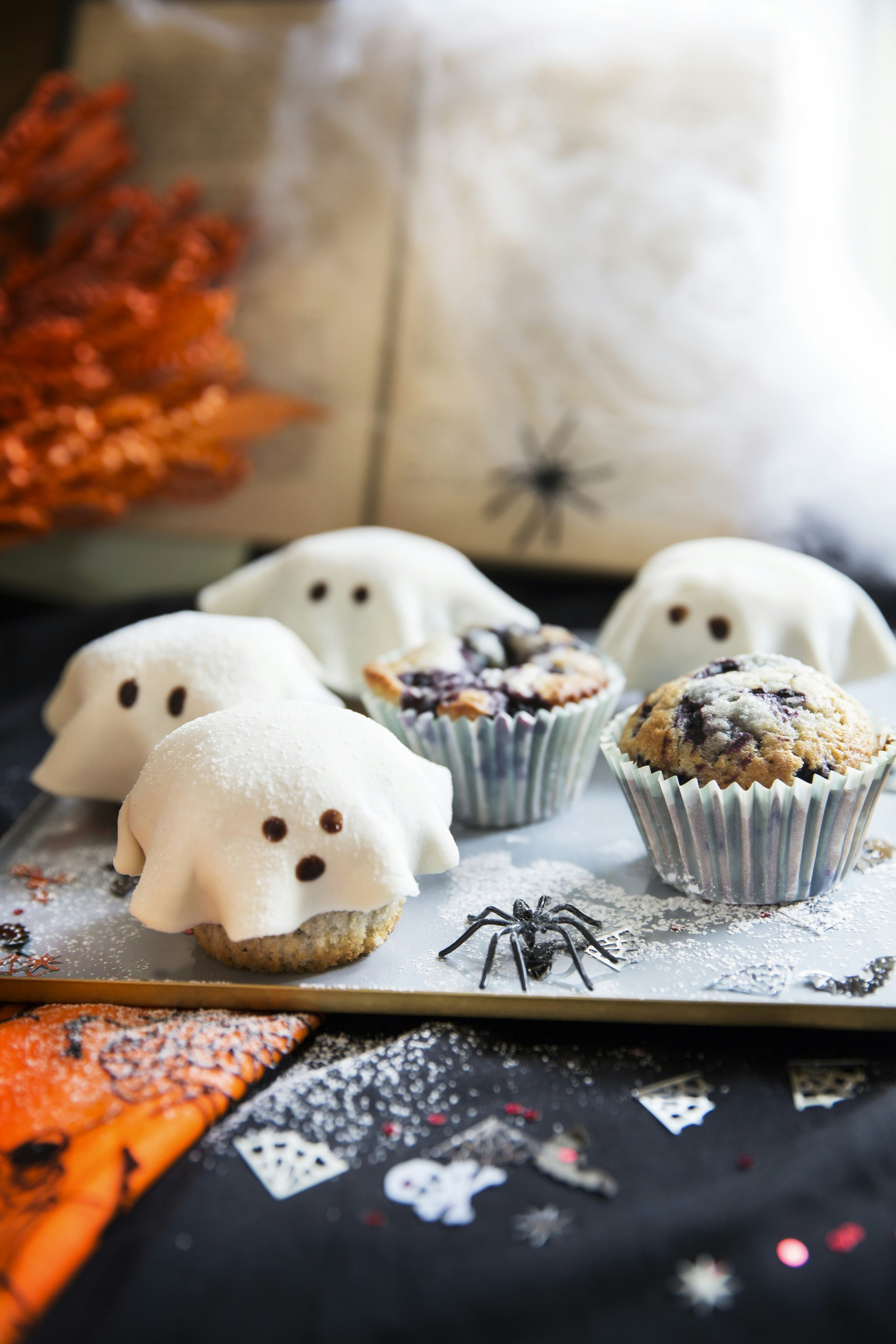 Spöklika bakelser till halloween