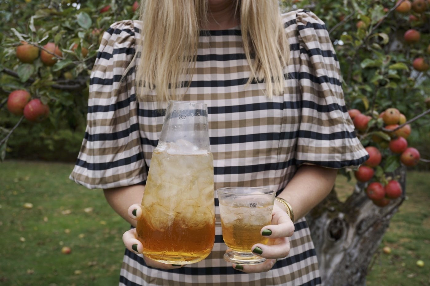 Höstbål med calvados och äppelmust