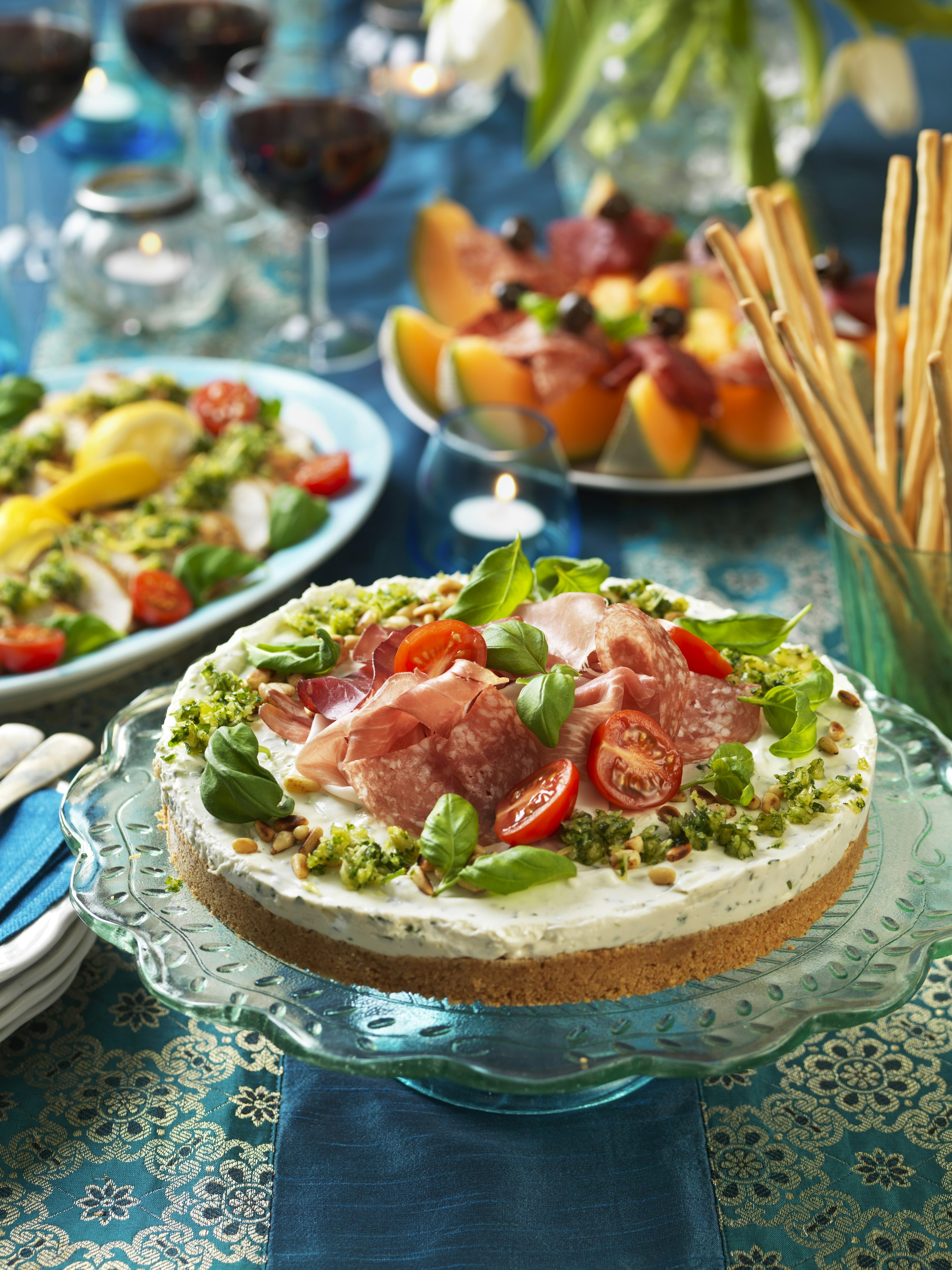 Italiensk cheesecake med gorgonzola