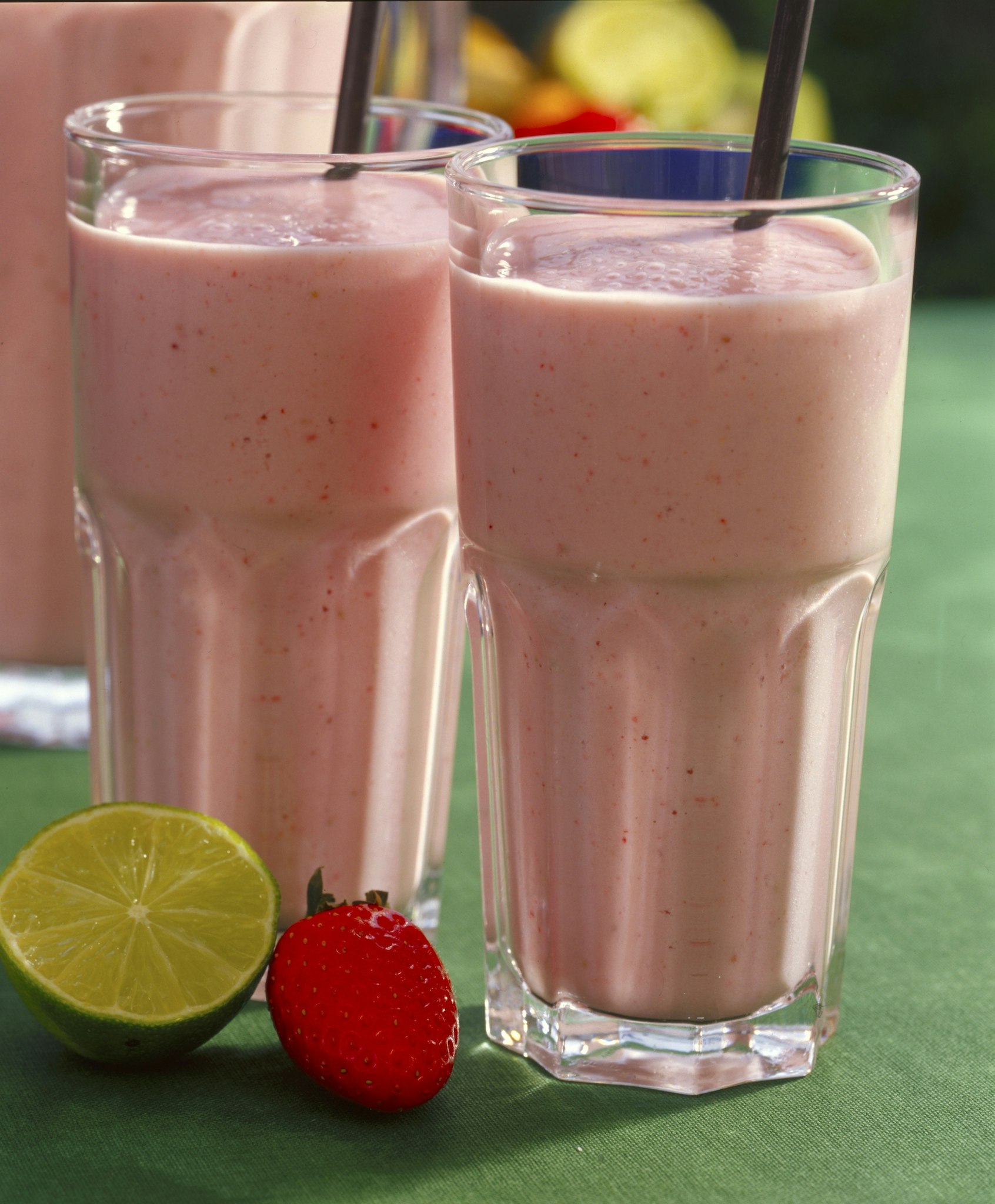 Jordgubbs- och vaniljsmoothie