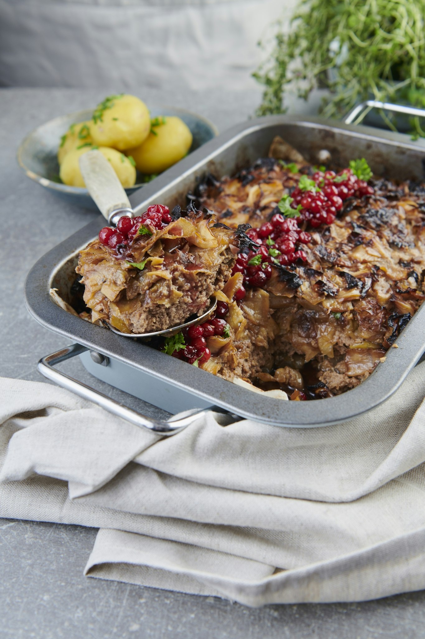 Kålpudding på julens brunkål