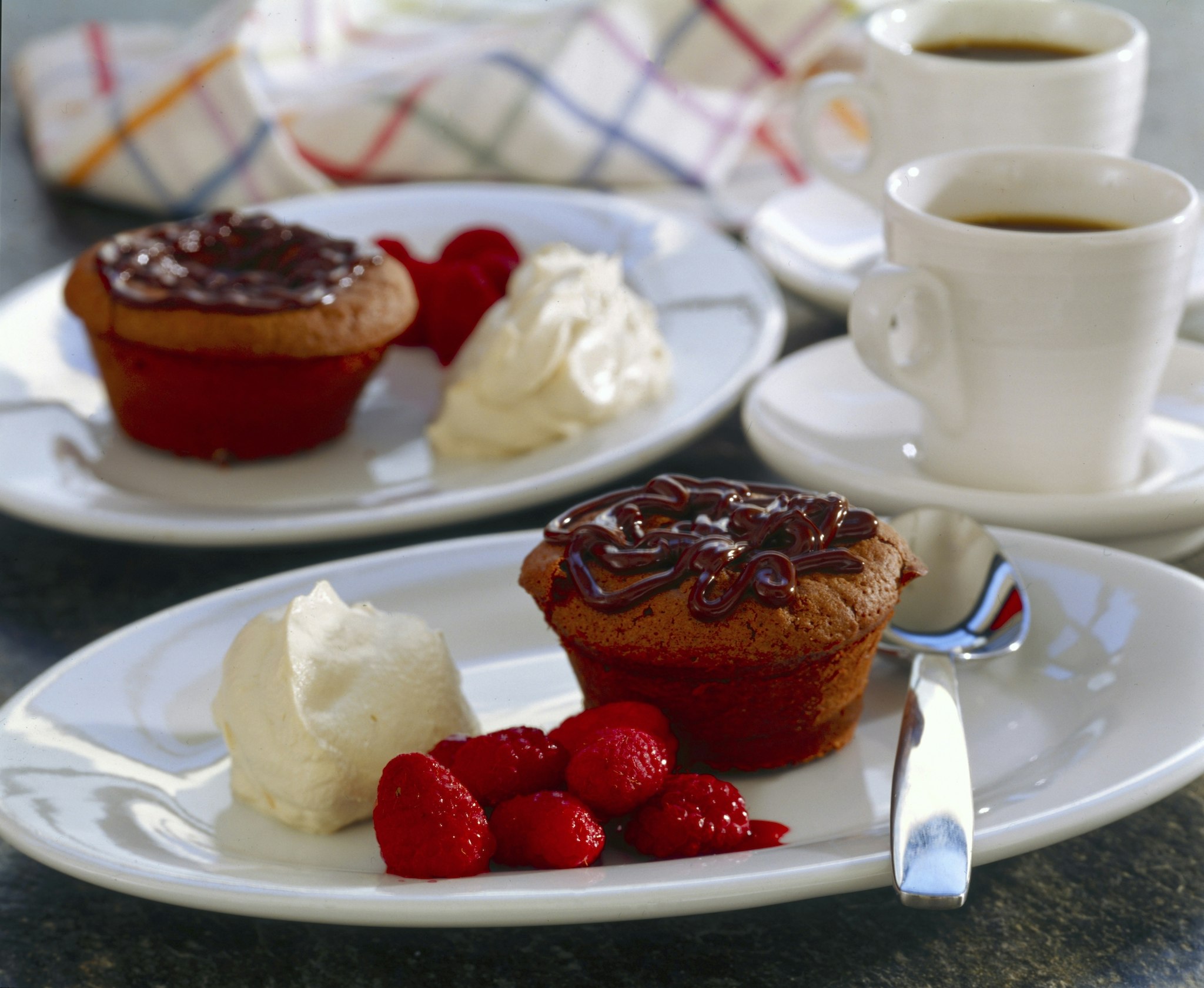 Kladdiga chokladmuffins