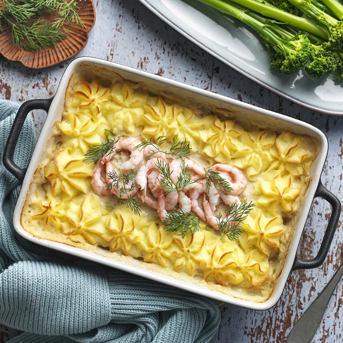 Klassisk Fiskgrat ng Med Potatismos klassisk-fiskgrat-ng-med-potatismos
