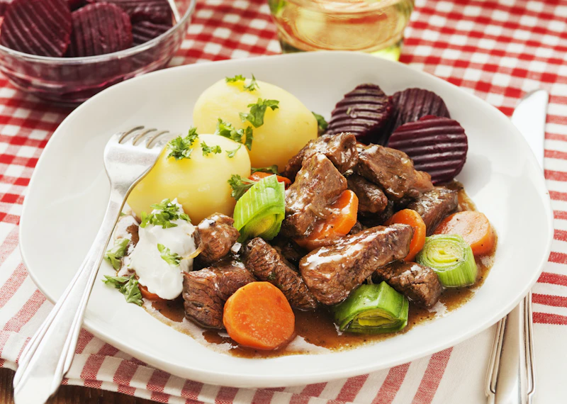Kalops Klassisk kalops på högrev