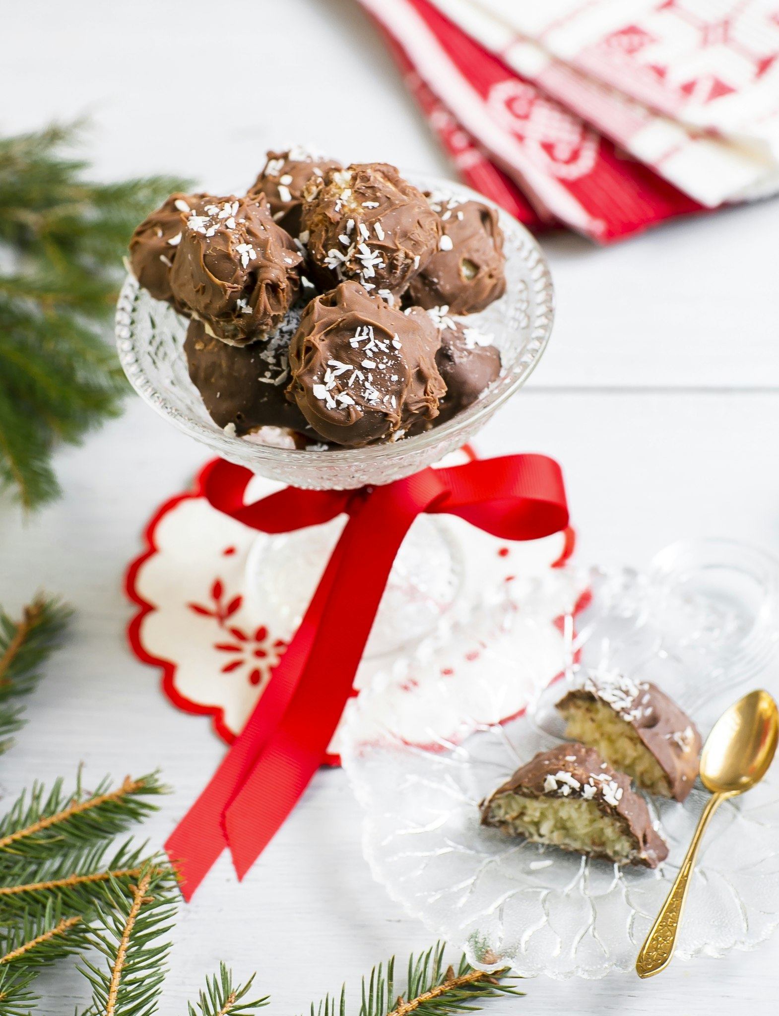 Hälsosamma kokosbollar Hälsosamma kokosbollar