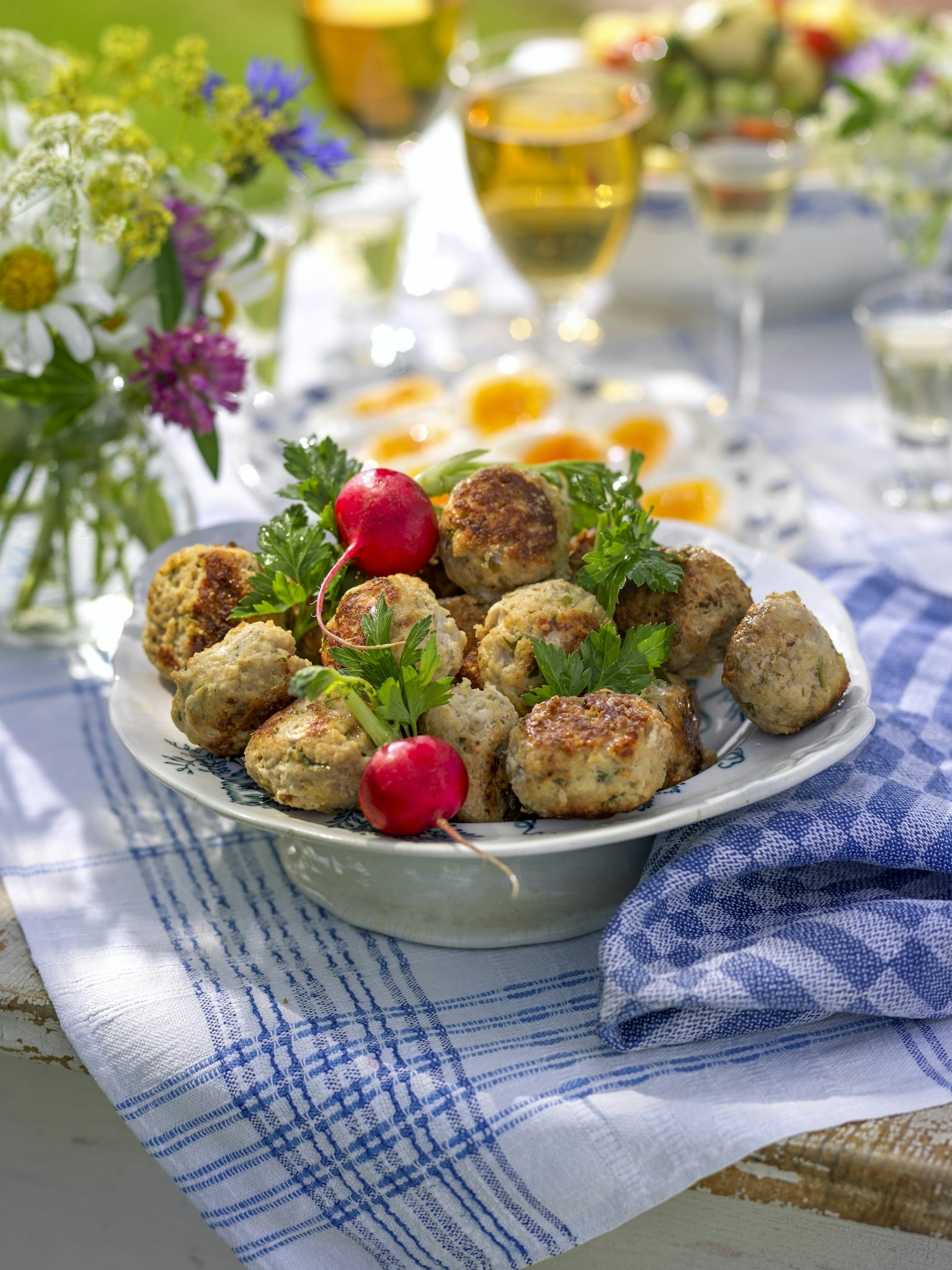 Köttbullar med västerbottensost