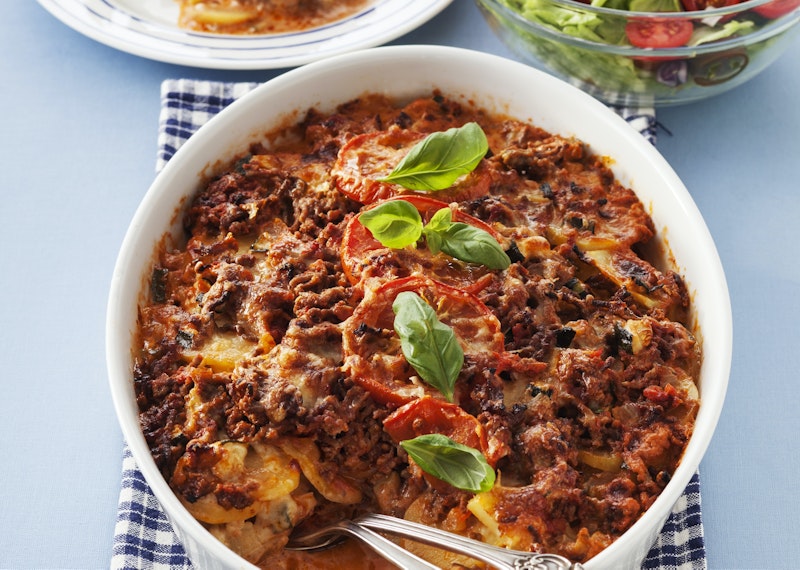 recept på squash och köttfärs