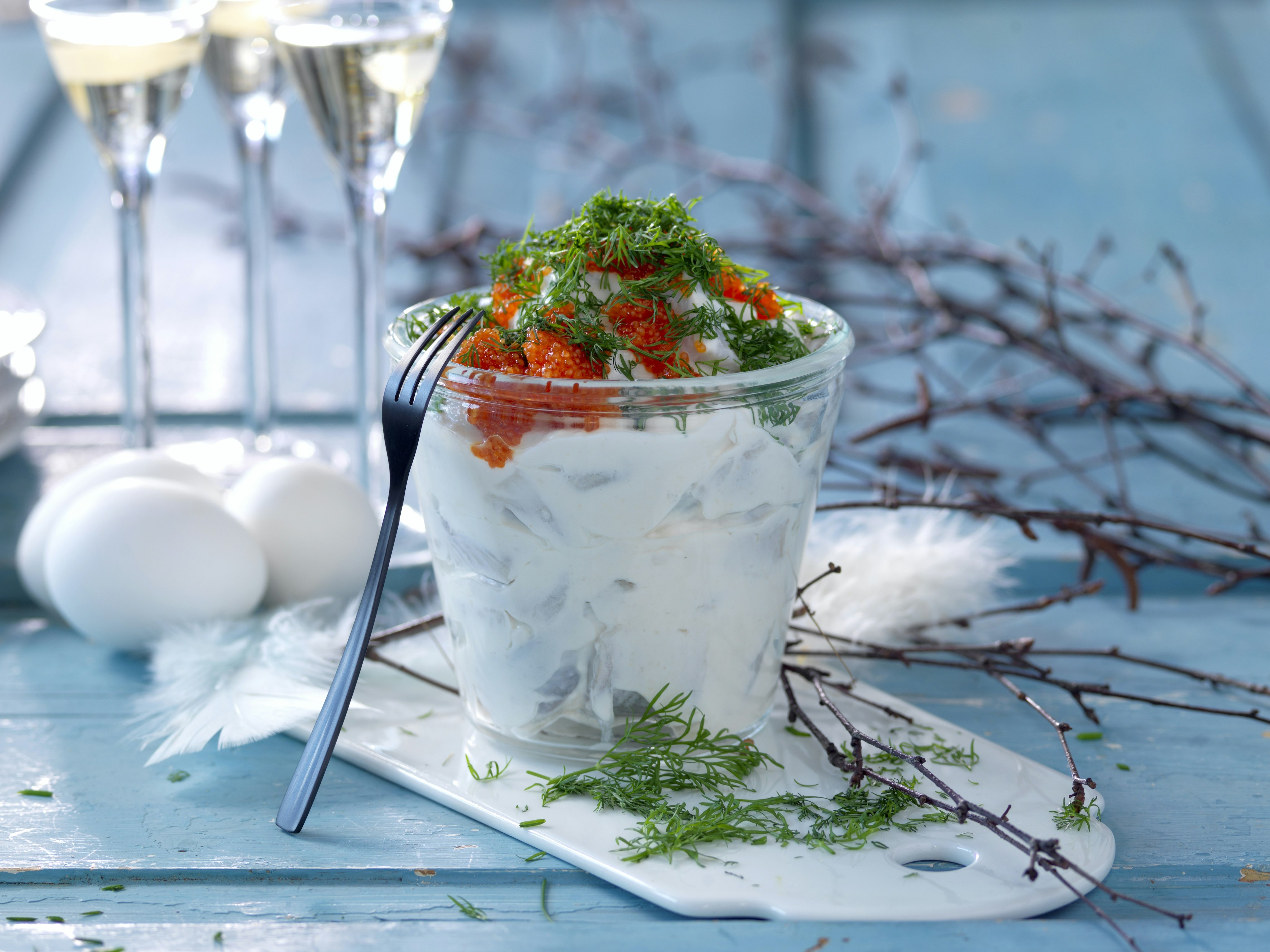 Krämig pepparrotssill