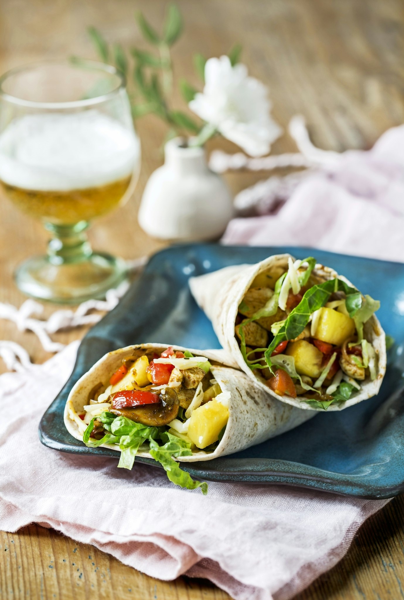 Kycklingfajitas med mango