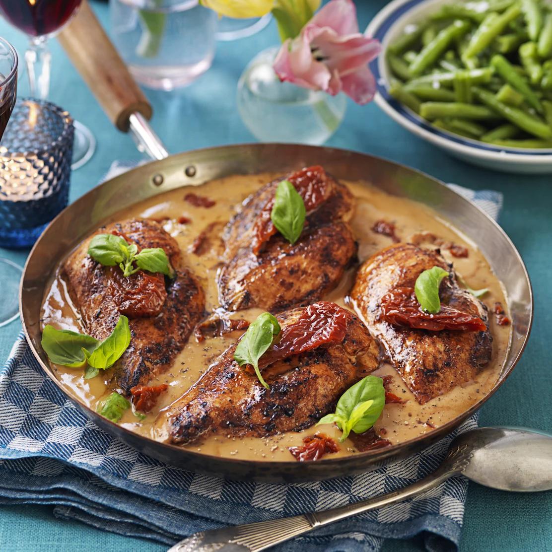 Kycklingfil I Ugn Med Pesto kycklingfil-i-ugn-med-pesto