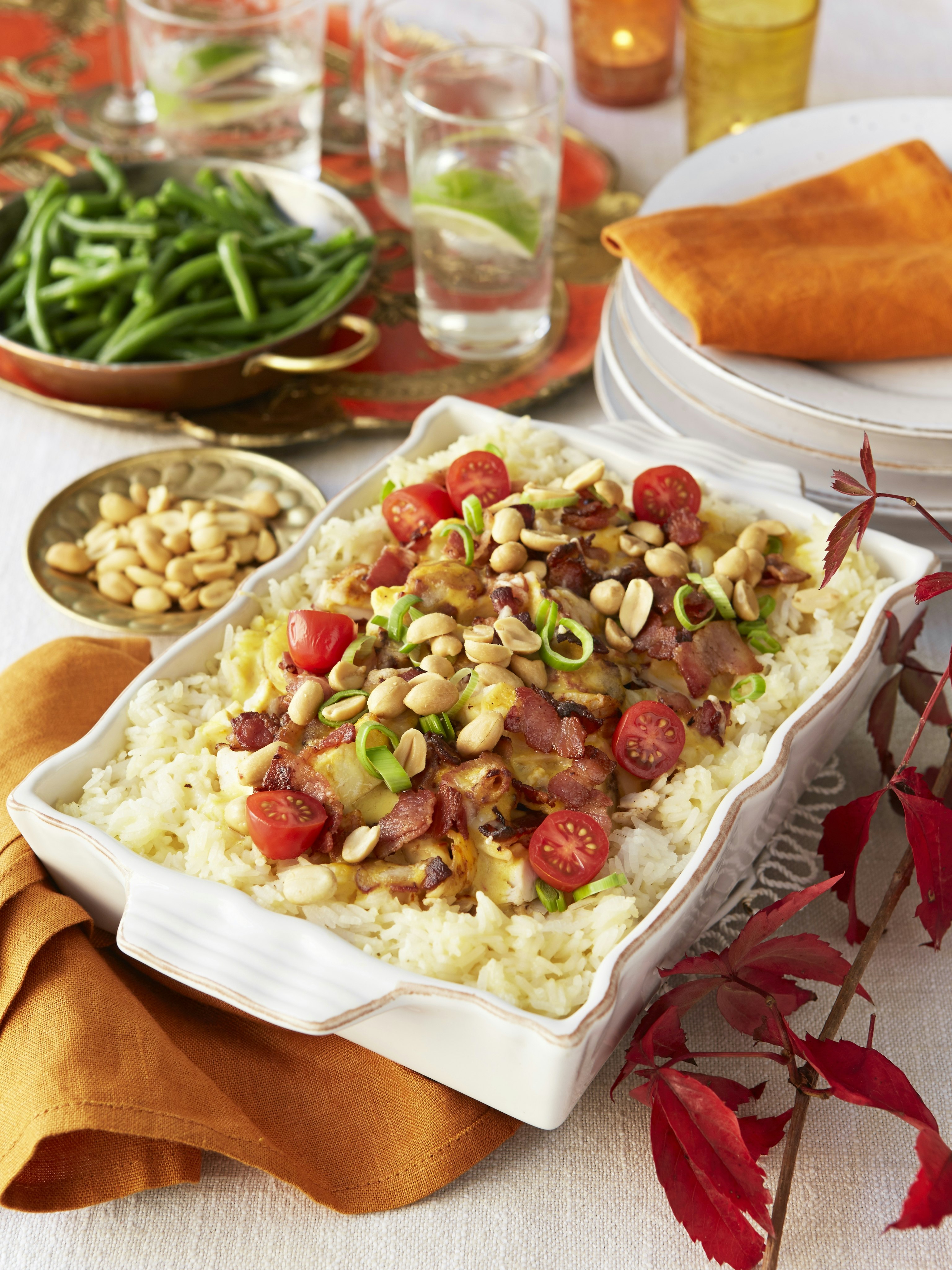 Kycklinggratäng à la flygande Jacob