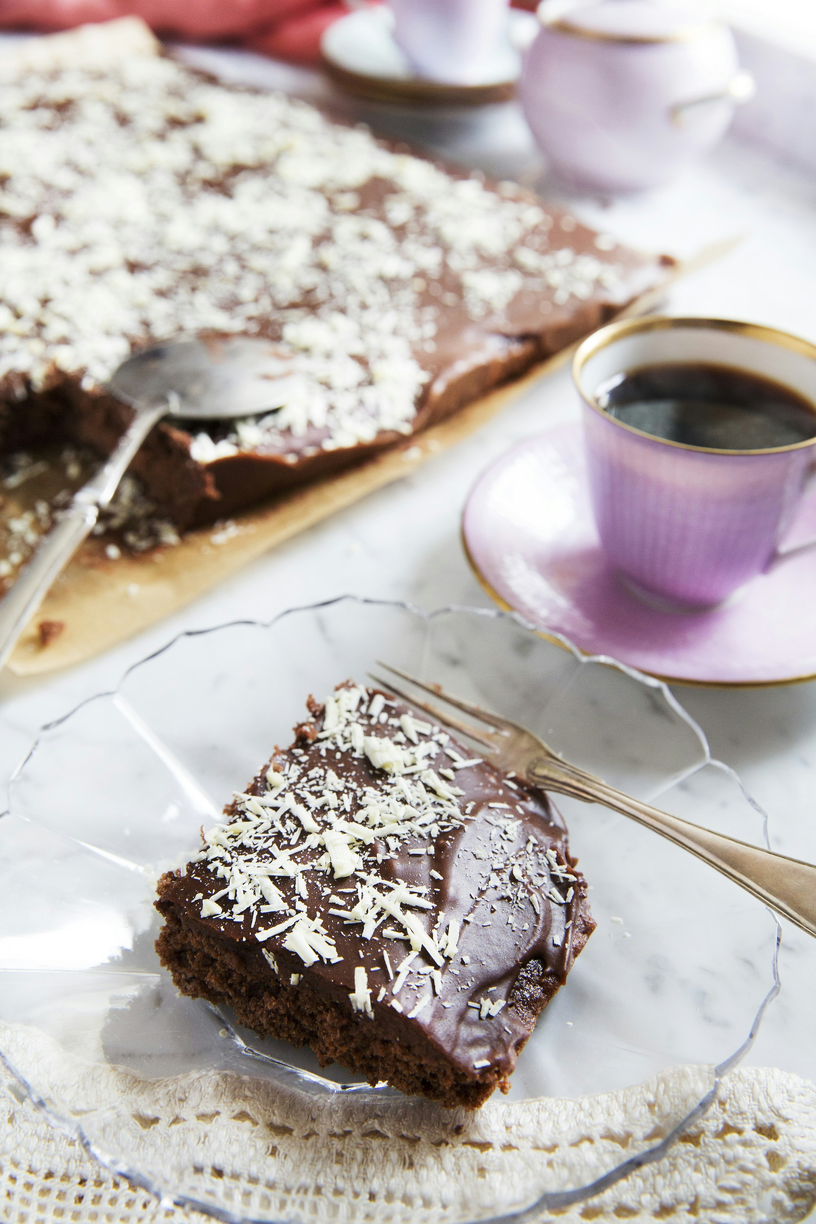 Lakritsmums med vit choklad