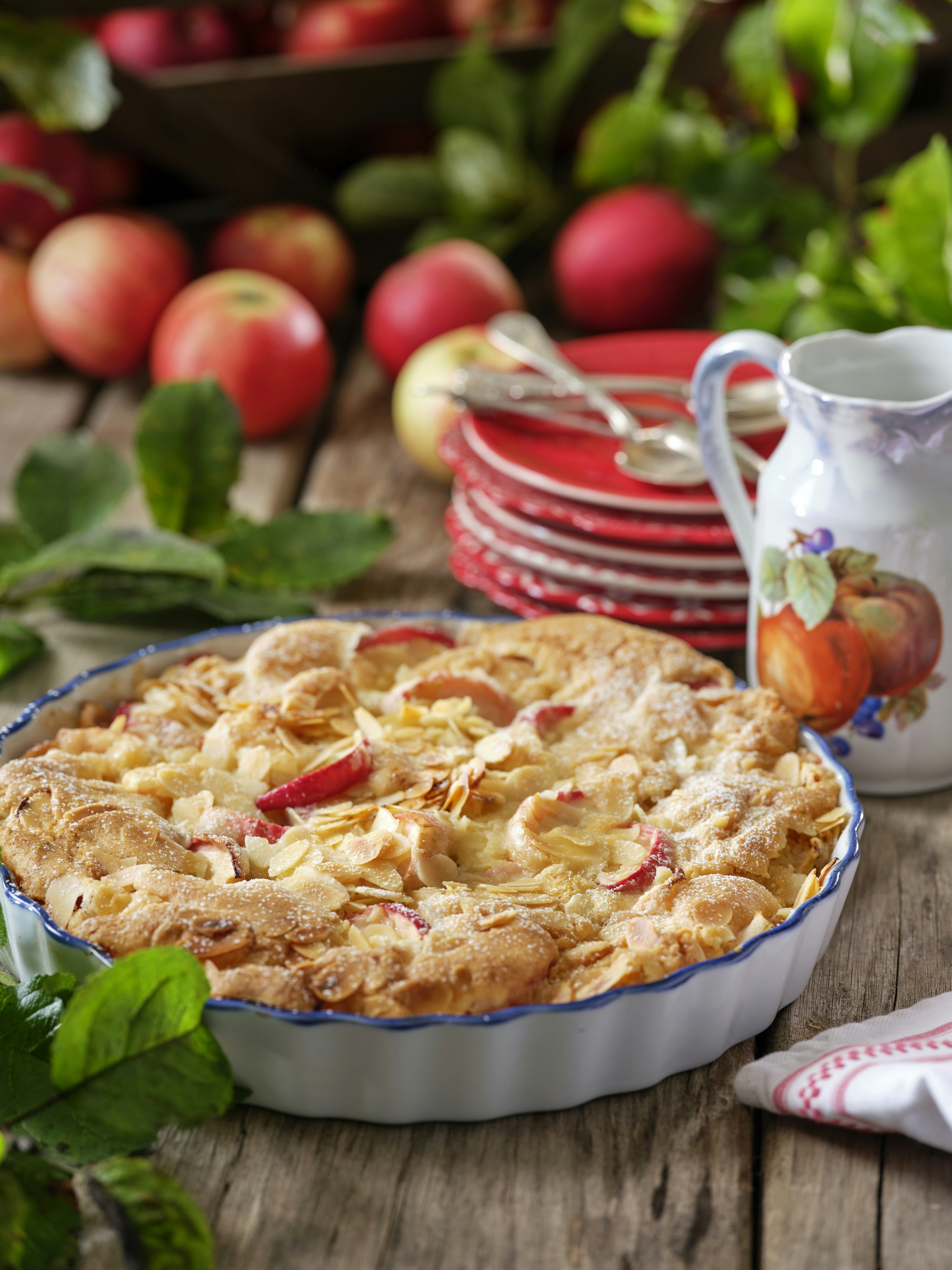 Lättbakad äppelpaj