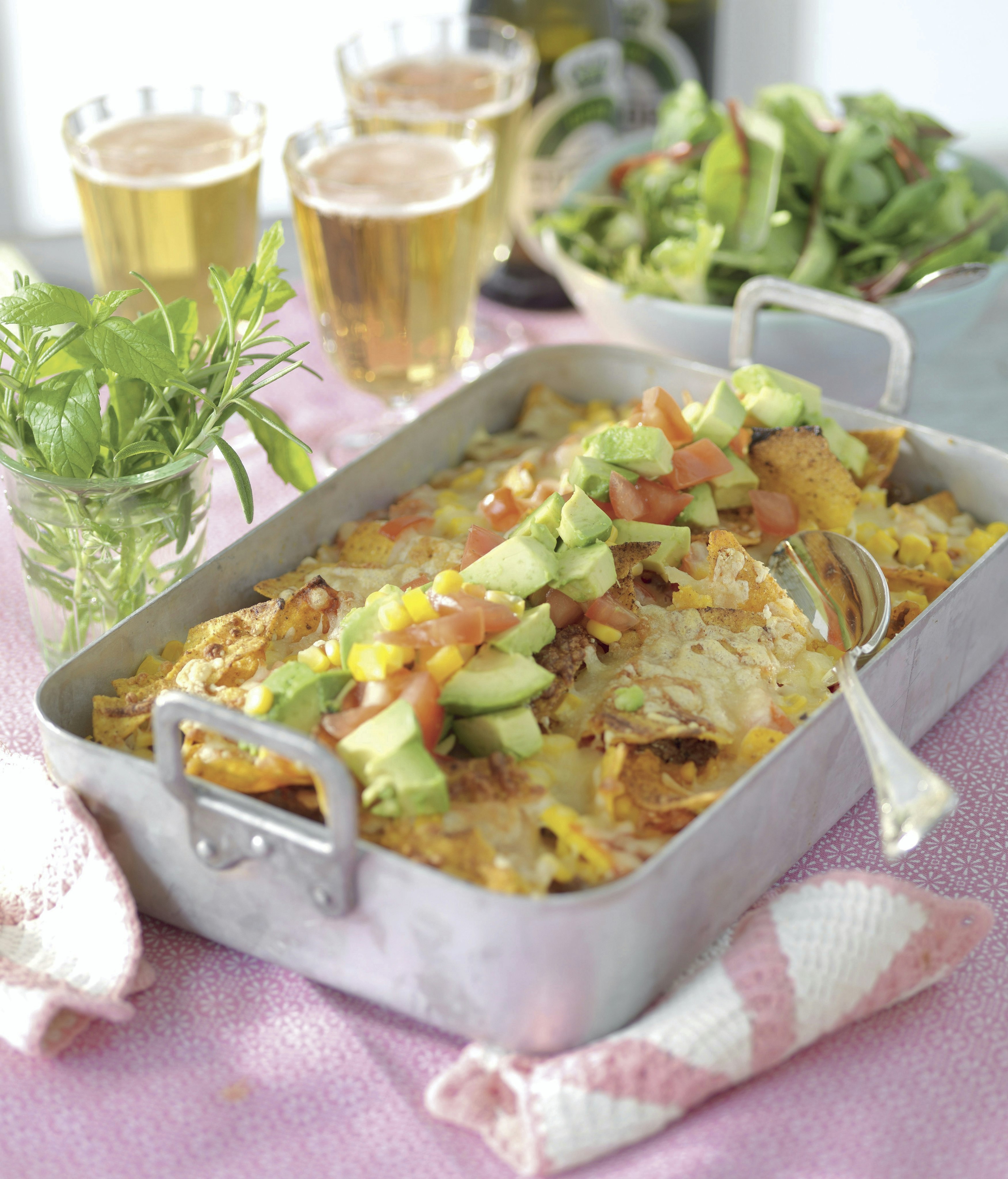 Lättlagad tacogratäng