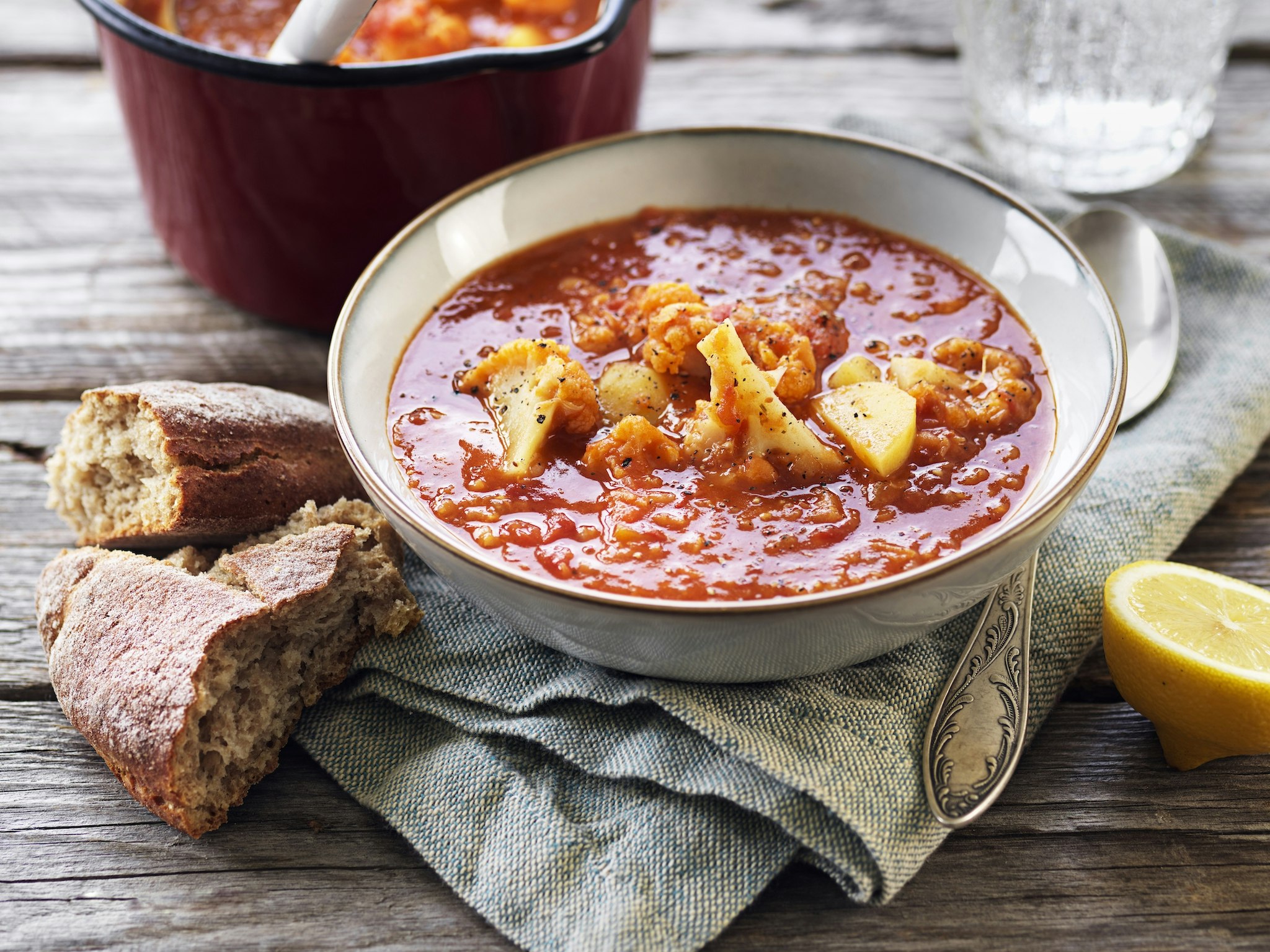 Lins- och potatissoppa