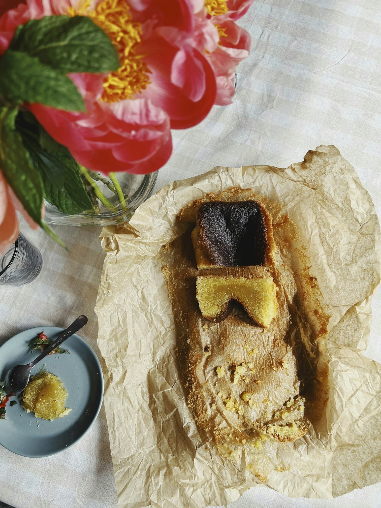 Mandelkaka med brynt smör