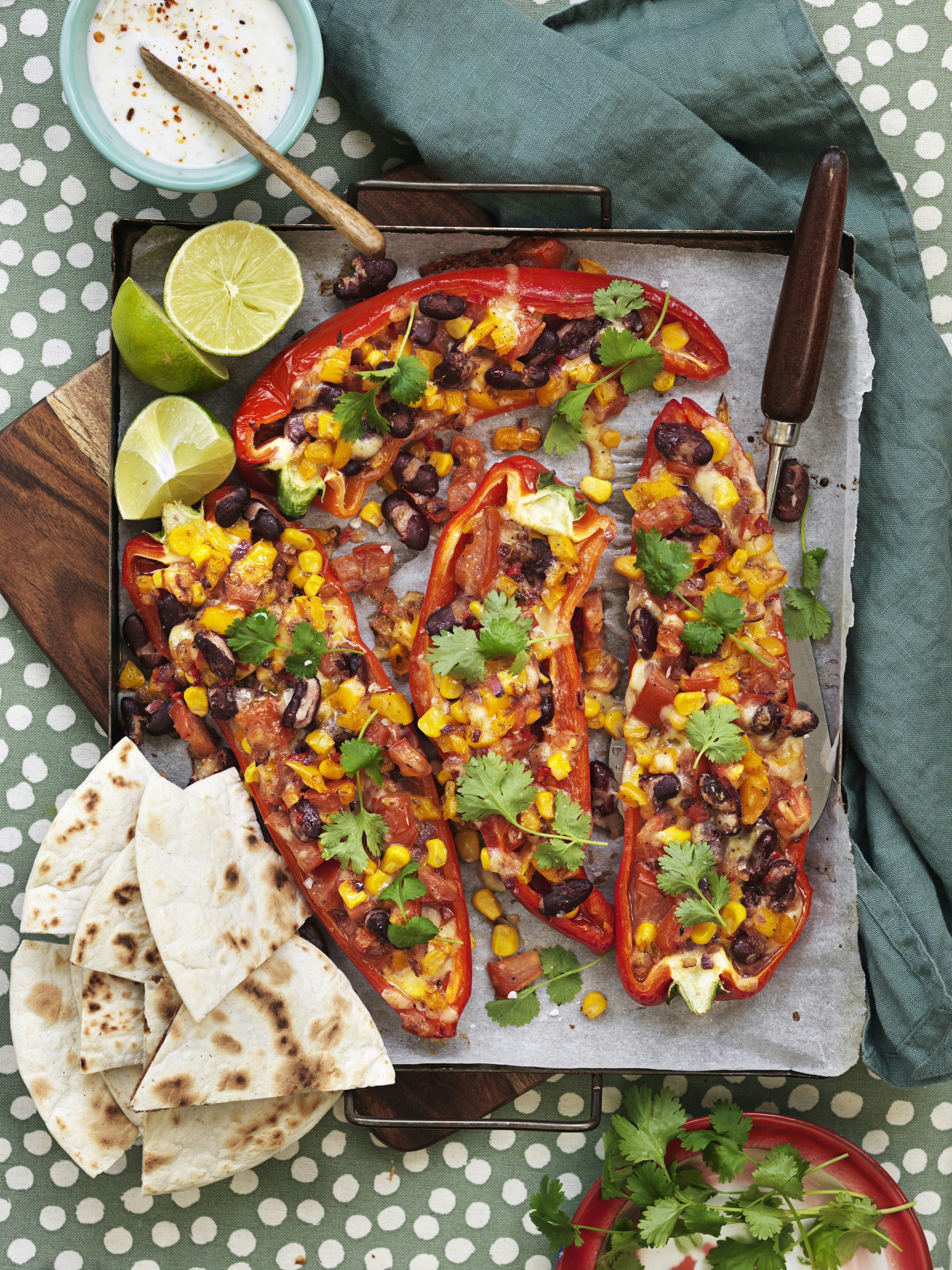 Mexikanska fyllda paprikor