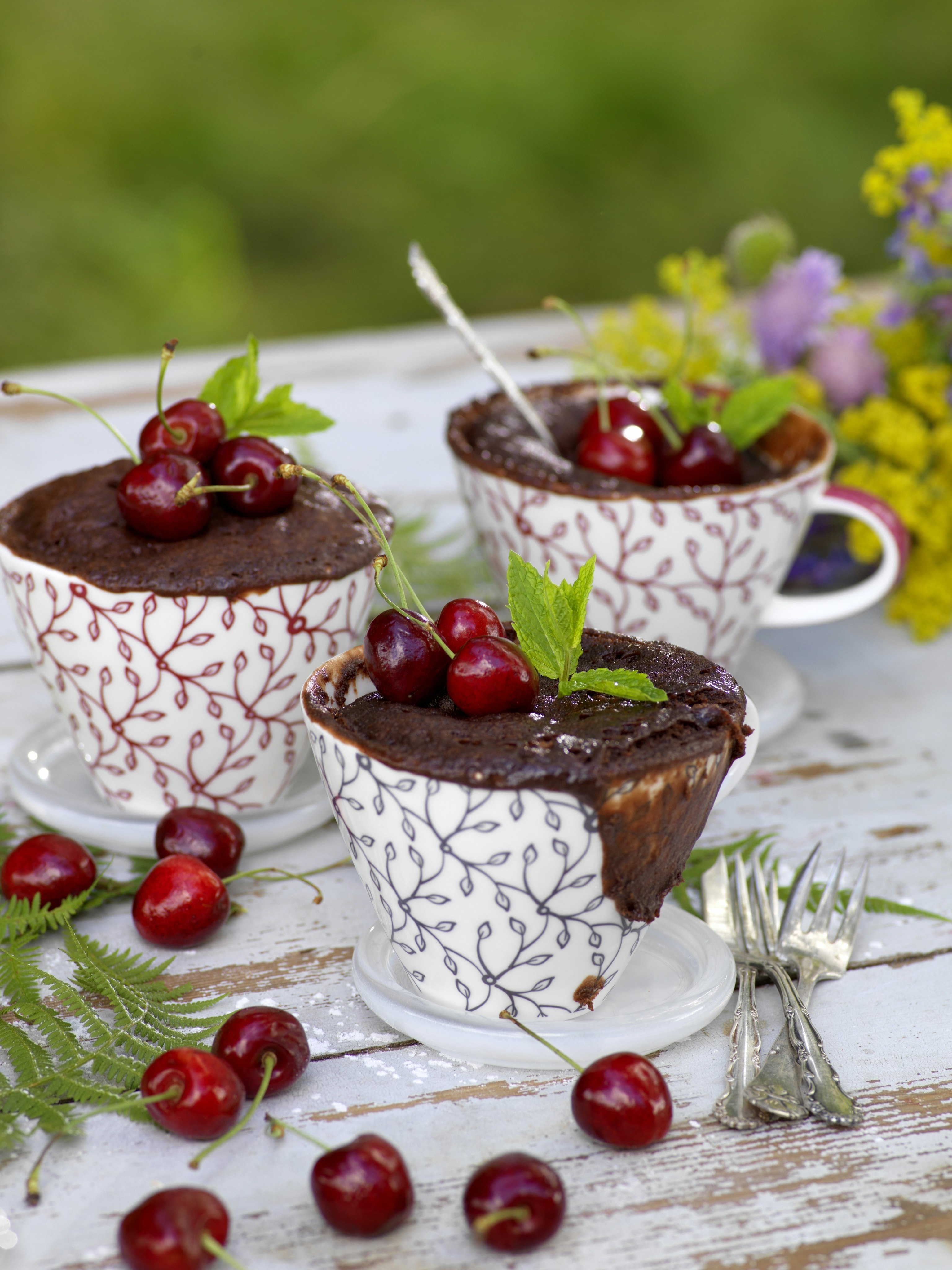 Snabba chokladkakor i mikron