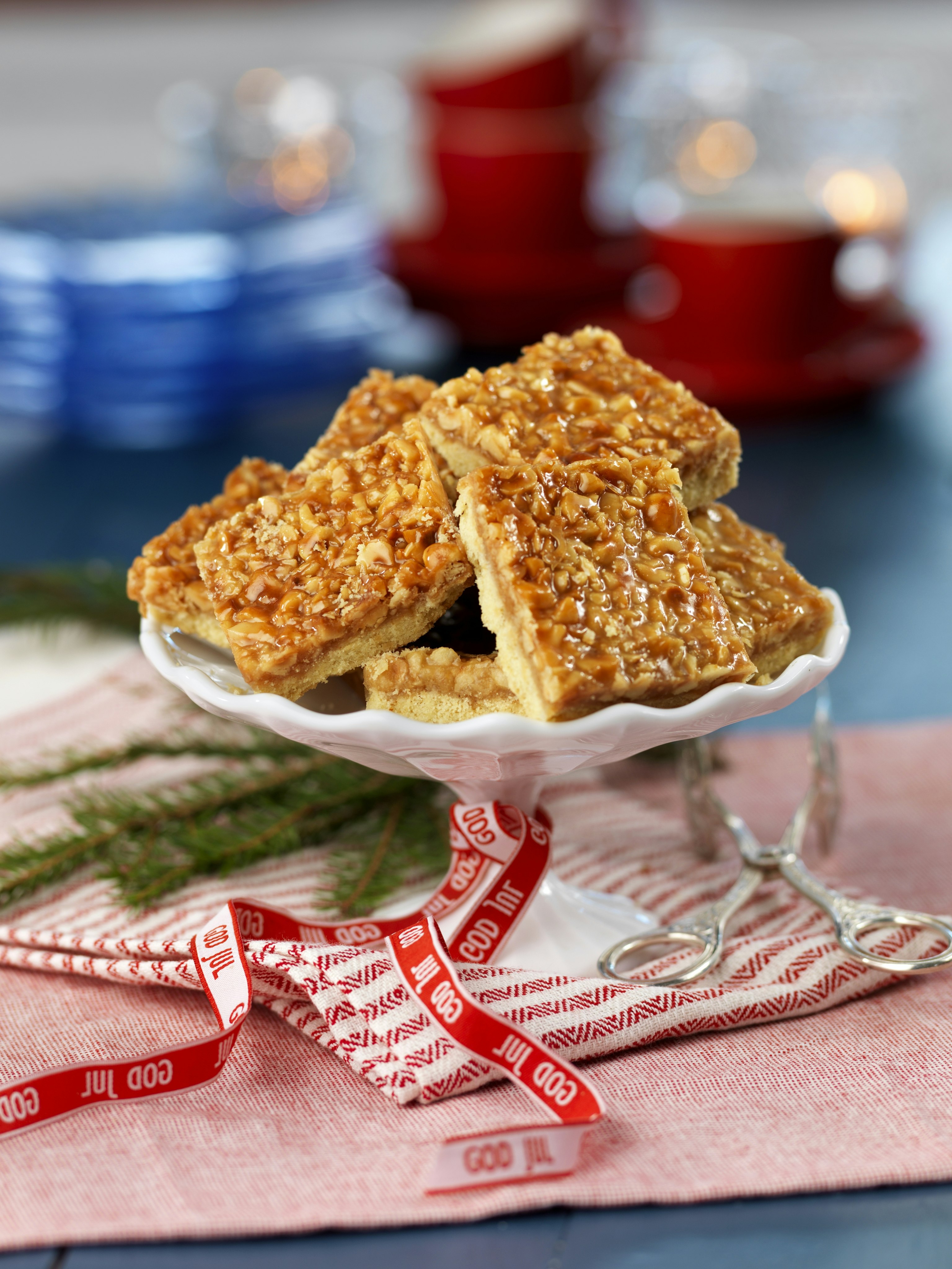 Nötkolarutor i långpanna